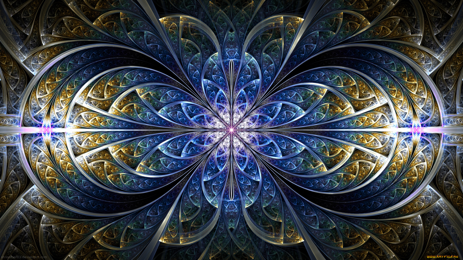 3д, графика, фракталы, , fractal, узор, фон, цвета