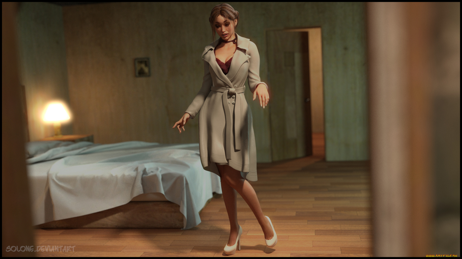 3д, графика, люди, , people, девушка, фон, взгляд