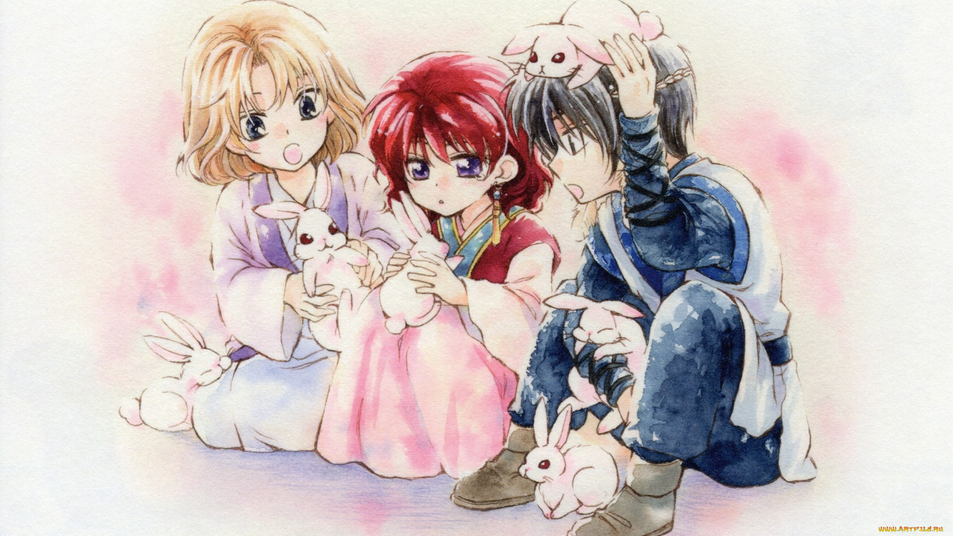 akatsuki, no, yona, аниме, unknown, , другое, рассвет, йоны, akatsuki, no, yona, mizuho, kusanagi, art