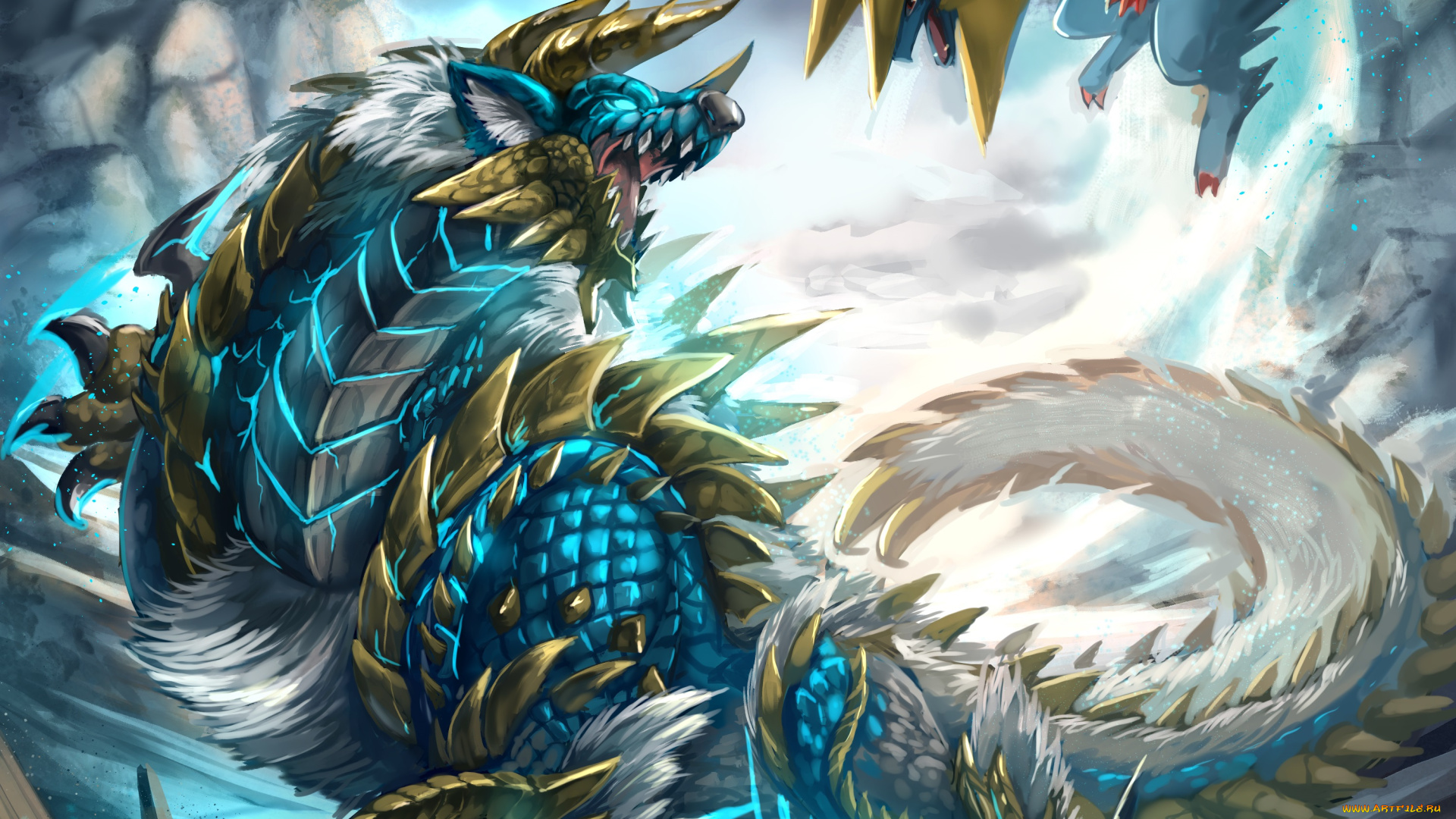 аниме, pokemon, покемоны, арт