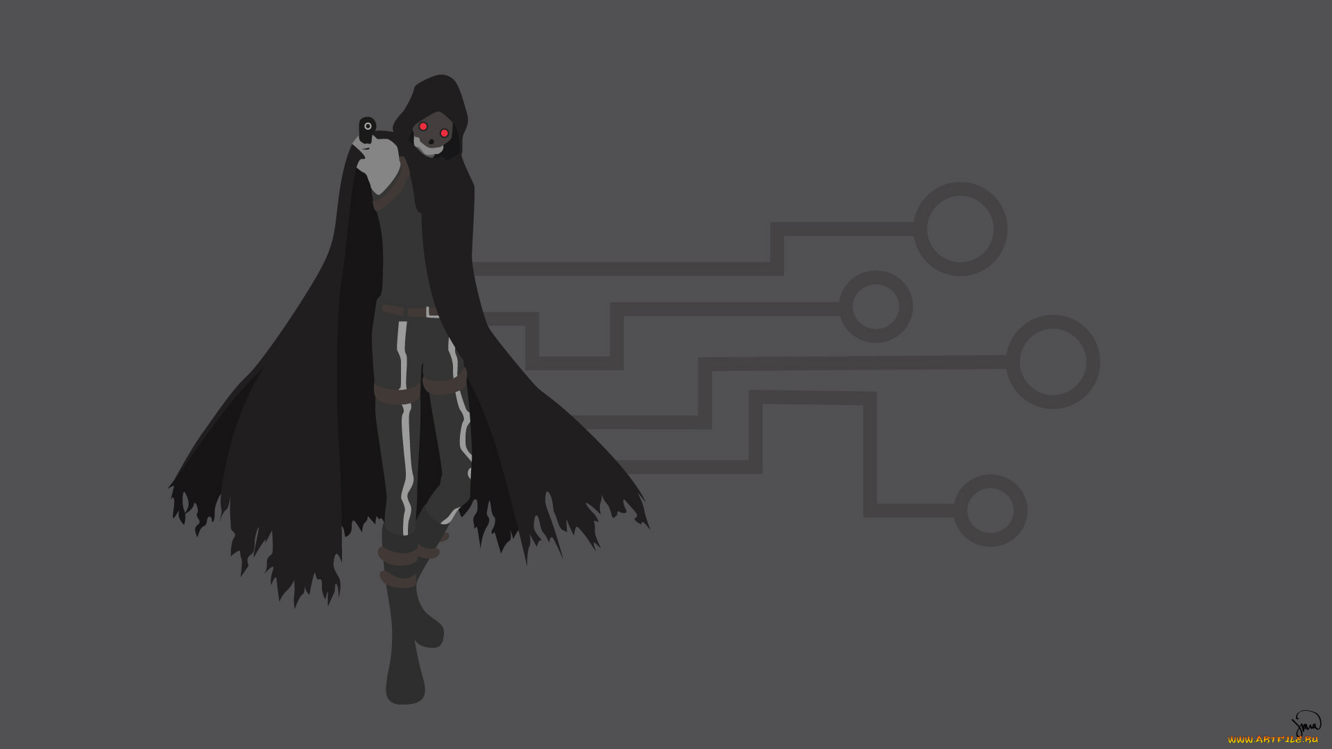 аниме, sword, art, online, парень, фон, вектор, маска