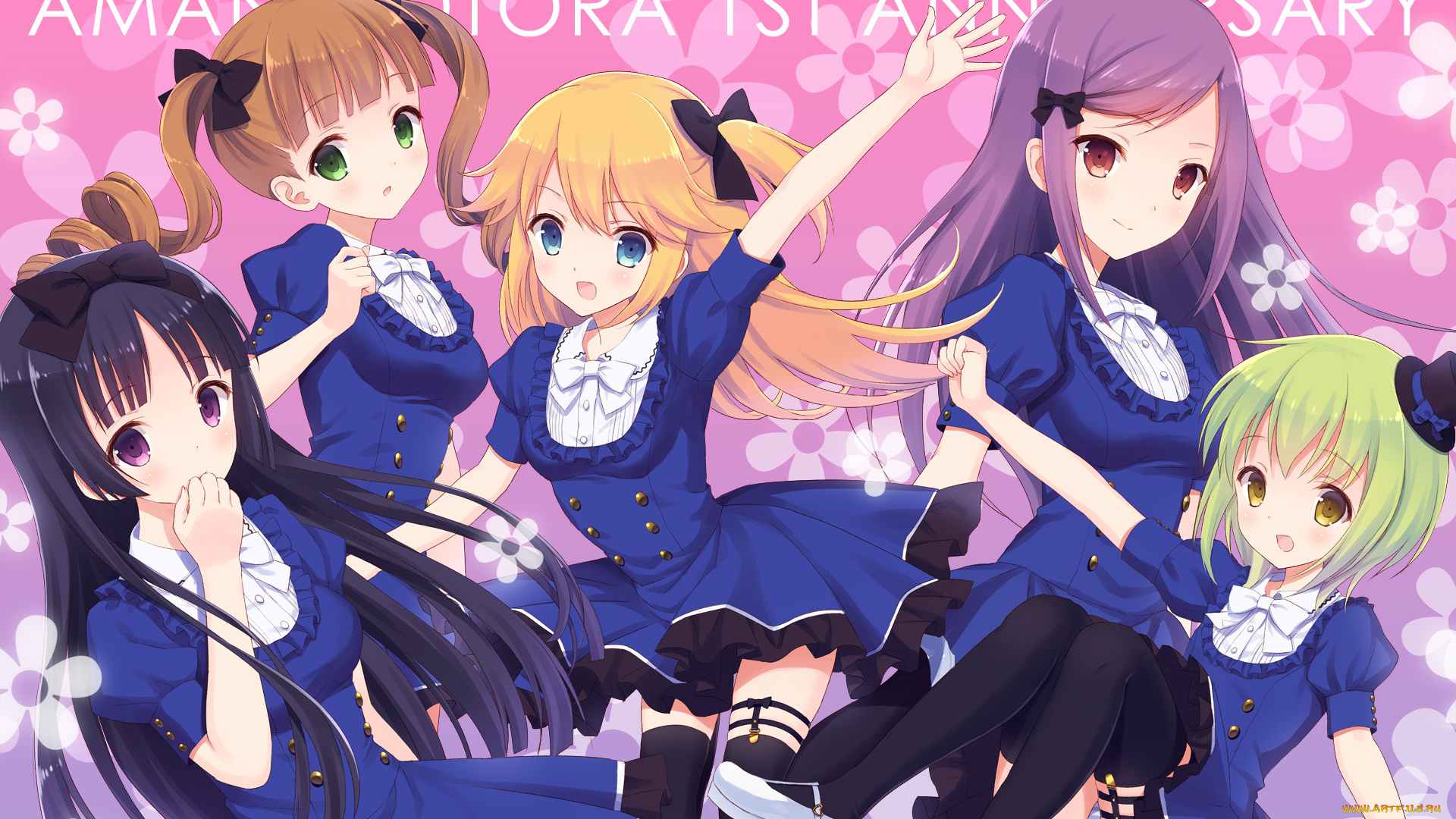 аниме, unknown, , другое, suzu, artist, арт, девочки