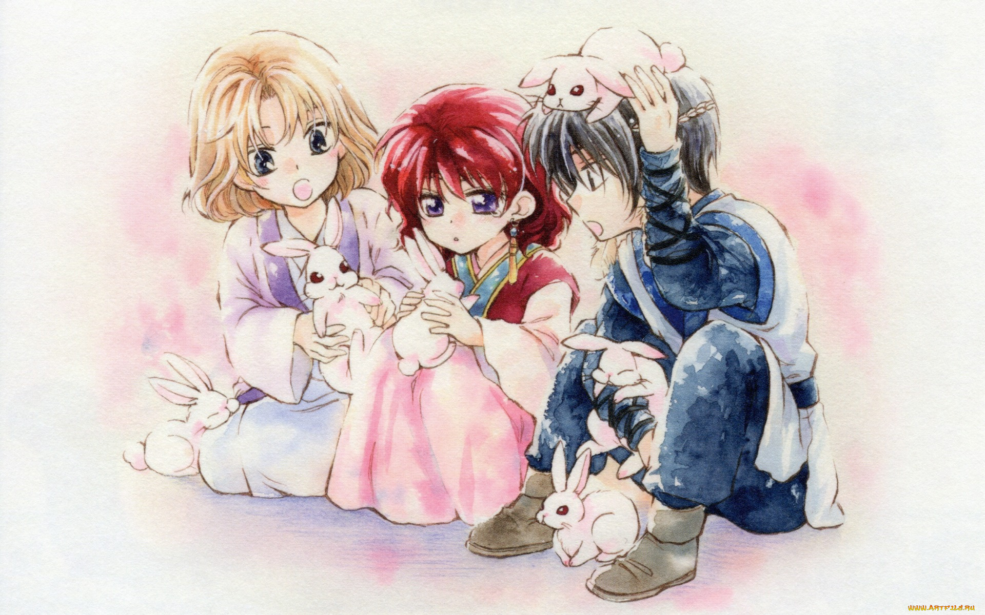 akatsuki, no, yona, аниме, unknown, , другое, рассвет, йоны, akatsuki, no, yona, mizuho, kusanagi, art