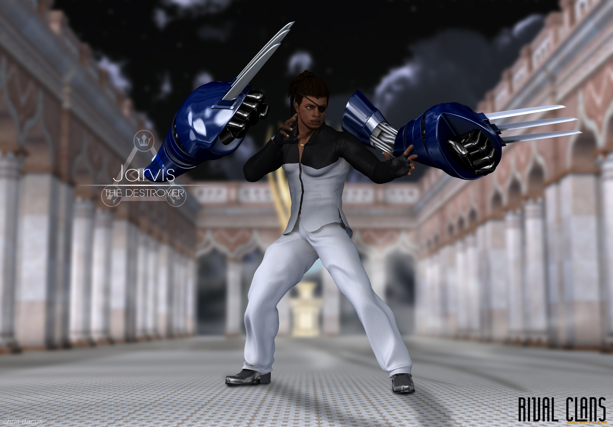 3д, графика, фантазия, , fantasy, фон, взгляд, мужчина, оружие