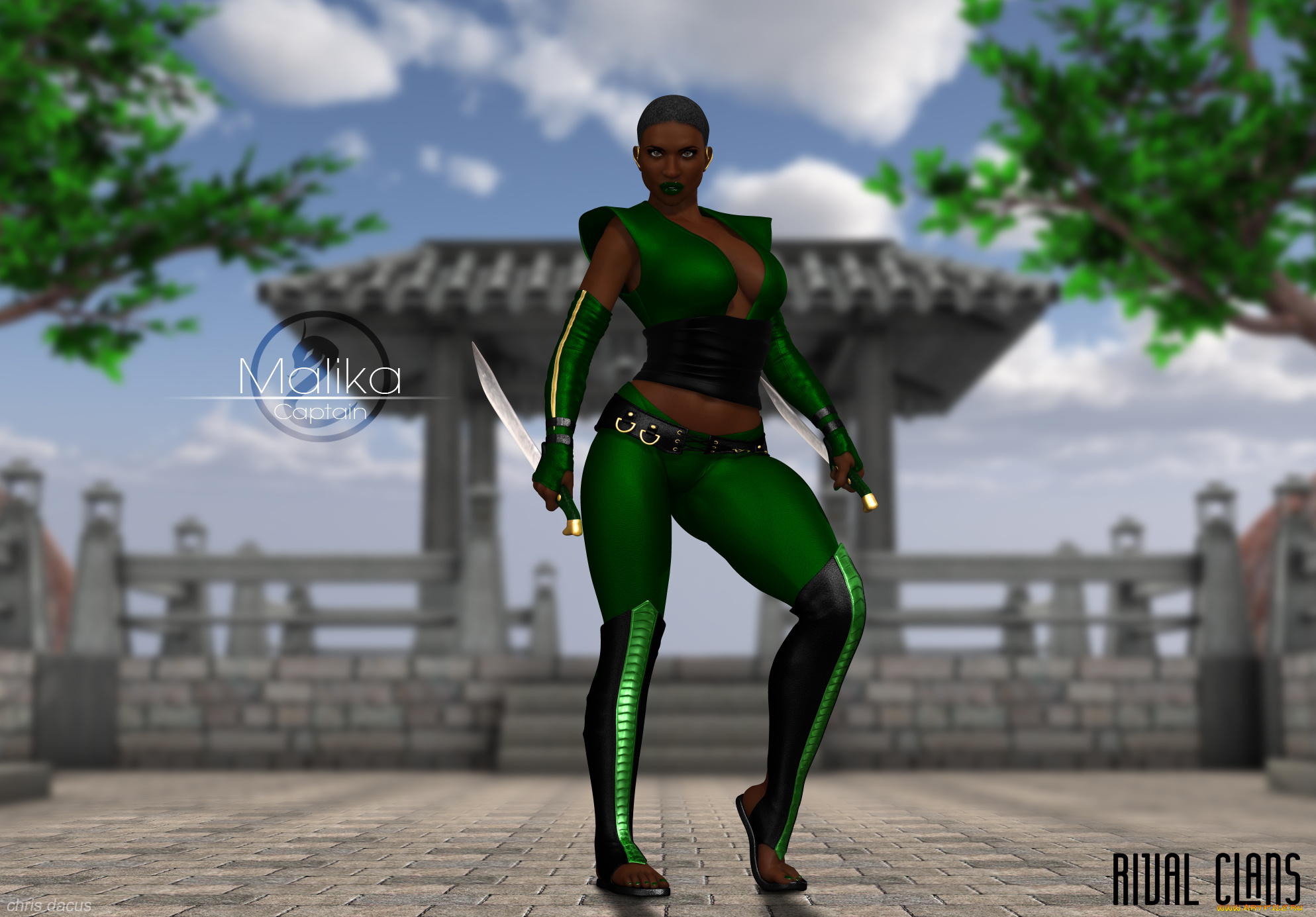 3д, графика, фантазия, , fantasy, фон, взгляд, девушка, оружие