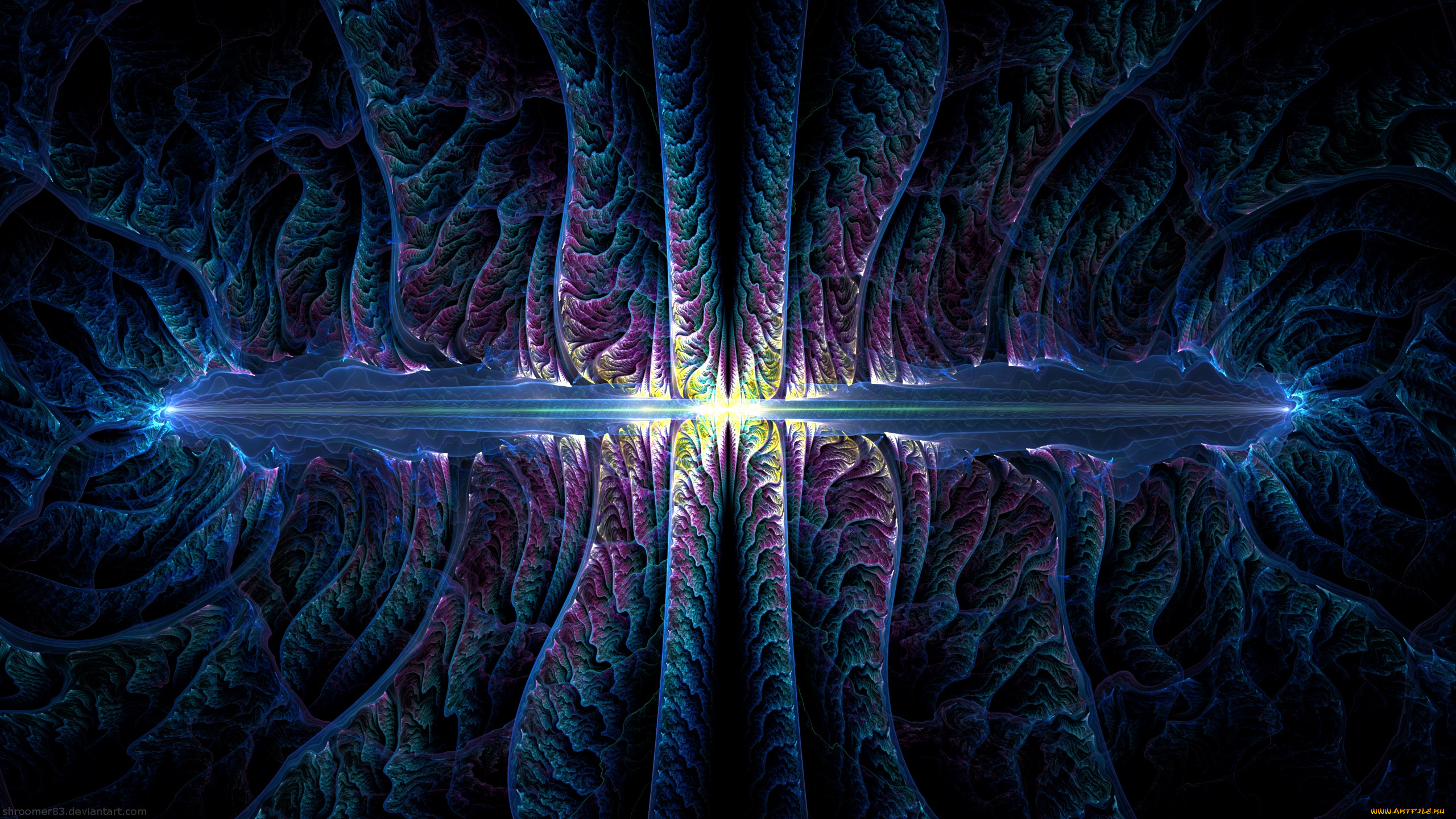 3д, графика, фракталы, , fractal, цвета, фон, узор
