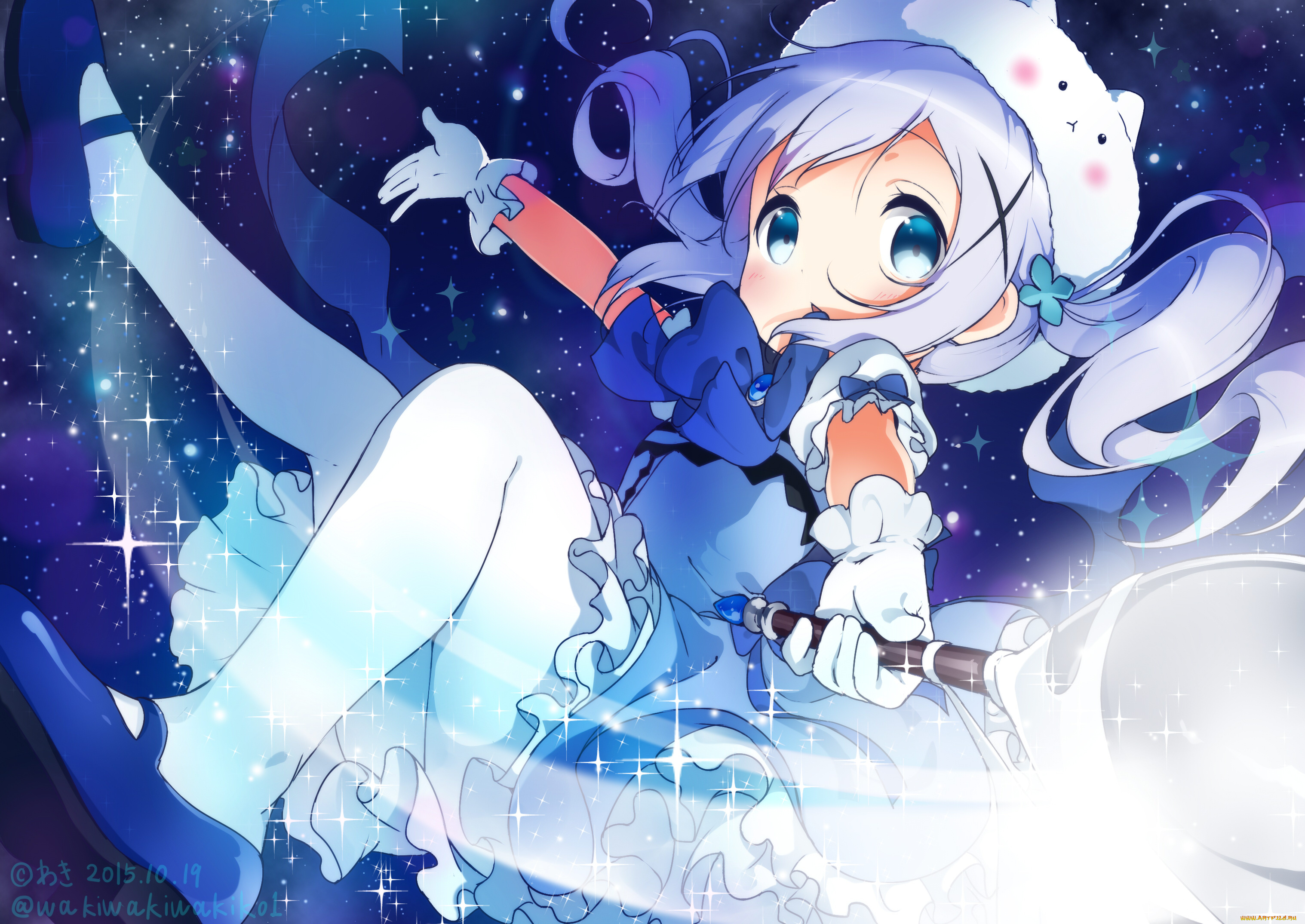 gochuumon, wa, usagi, desu, ka, аниме, магия, , колдовство, , halloween, девочка, арт, tippy, neki, wakiko, gochuumon, wa, usagi, desu, ka, kafuu, chino