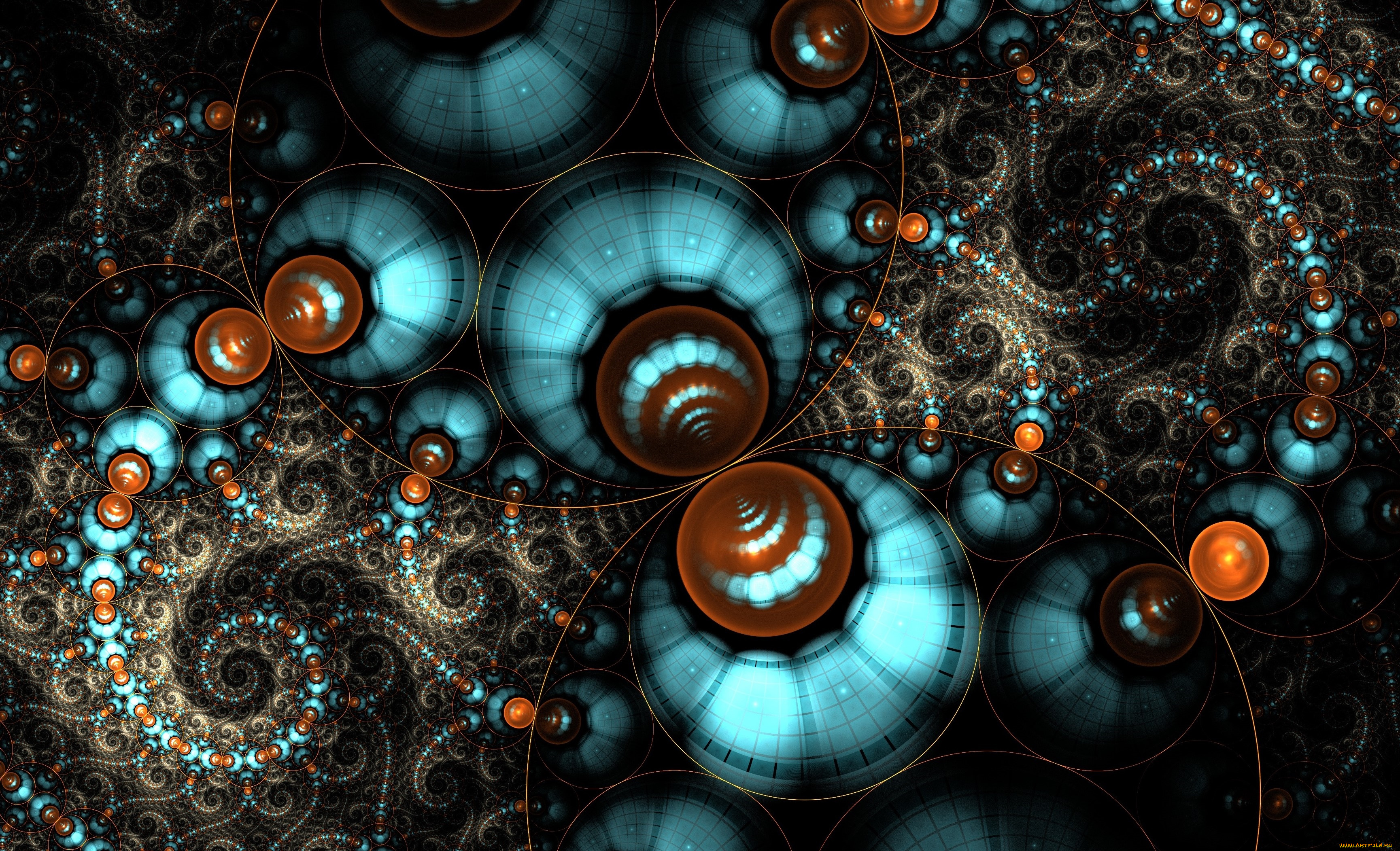 3д, графика, фракталы, , fractal, цвета, фон, узор