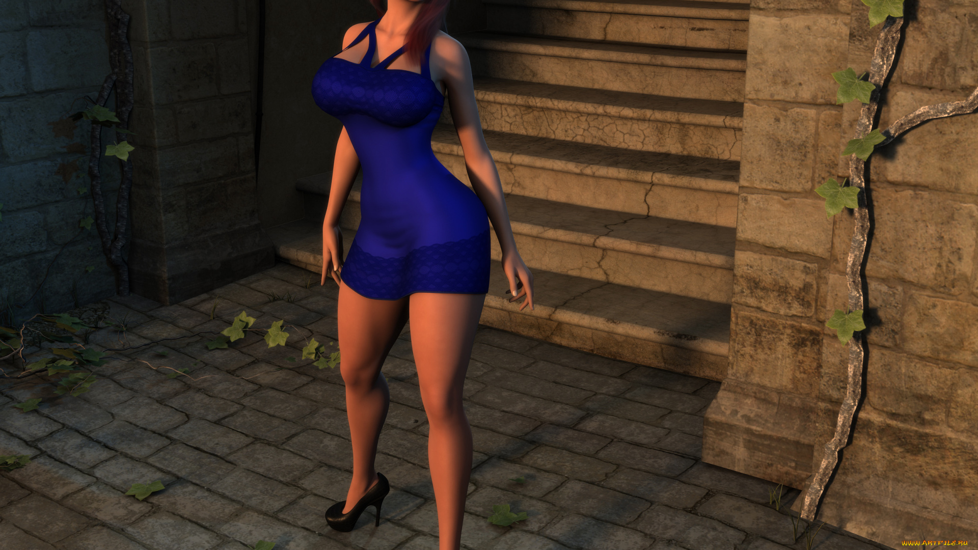 3д, графика, люди, , people, взгляд, девушка, фон