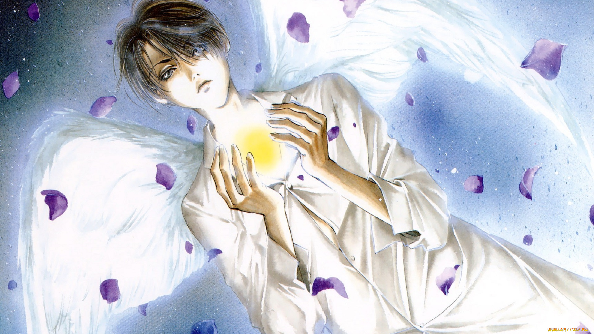 аниме, angel, sanctuary, убежище, ангела