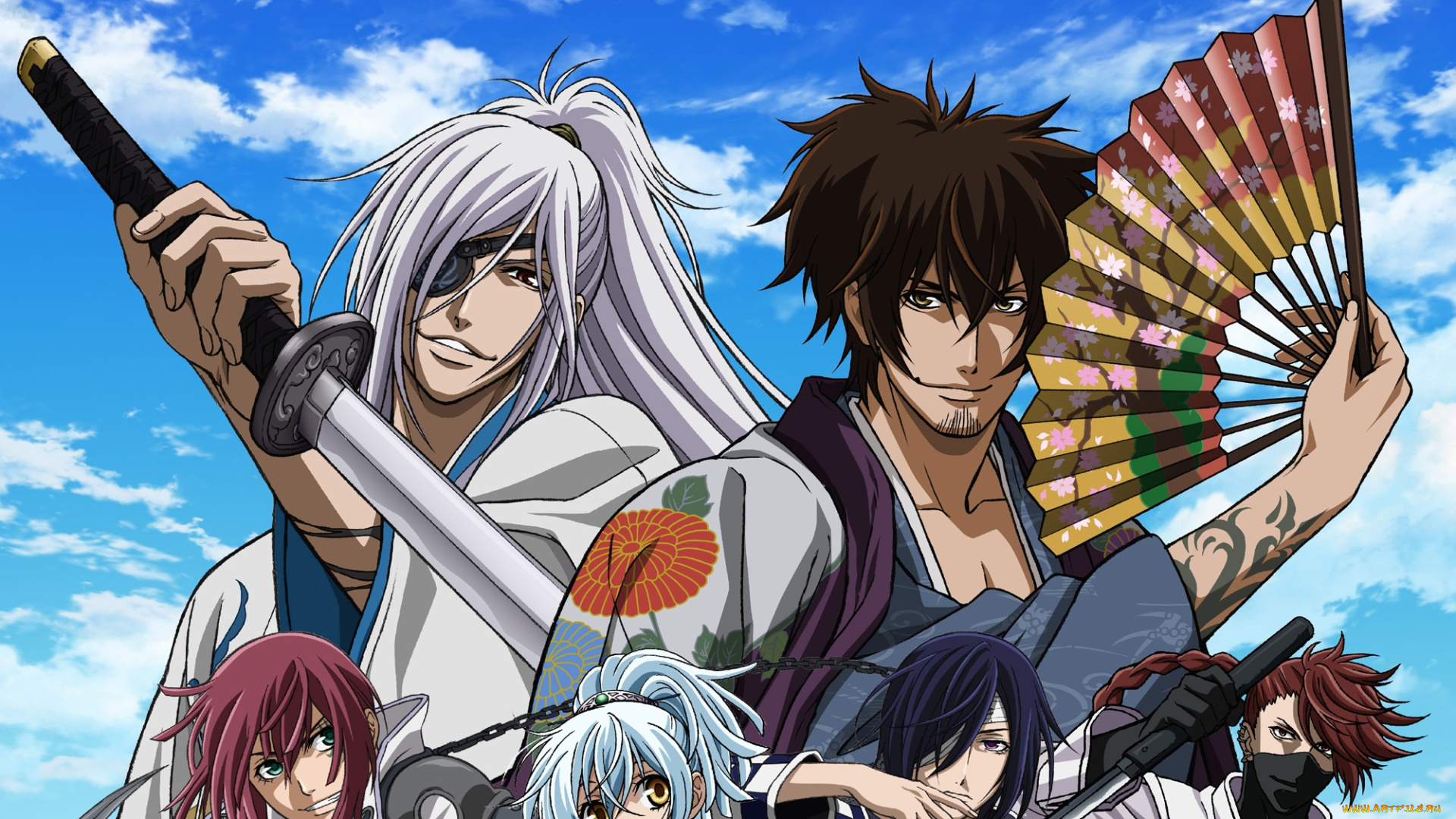 аниме, brave, 10, персонажи