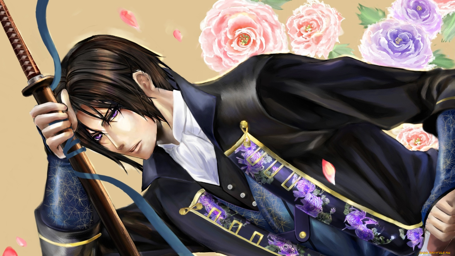 аниме, hakuouki, hijikata, toshizou