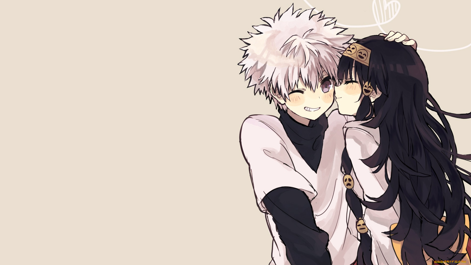 аниме, hunter, x, hunter, аллука, киллуа