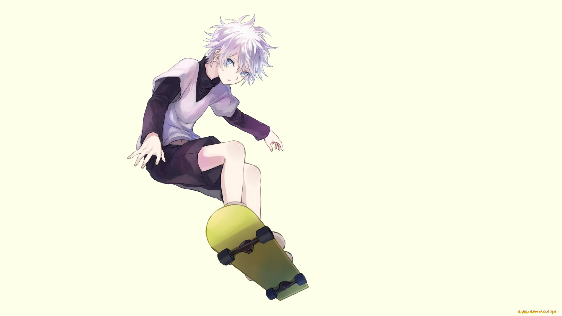 аниме, hunter, x, hunter, killua, zoldyck