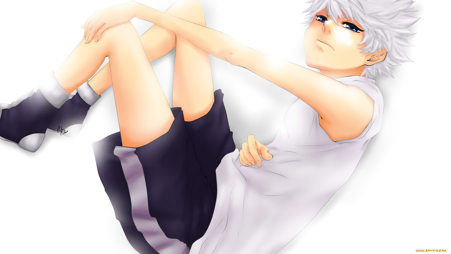 аниме, hunter, x, hunter, killua, zoldyck