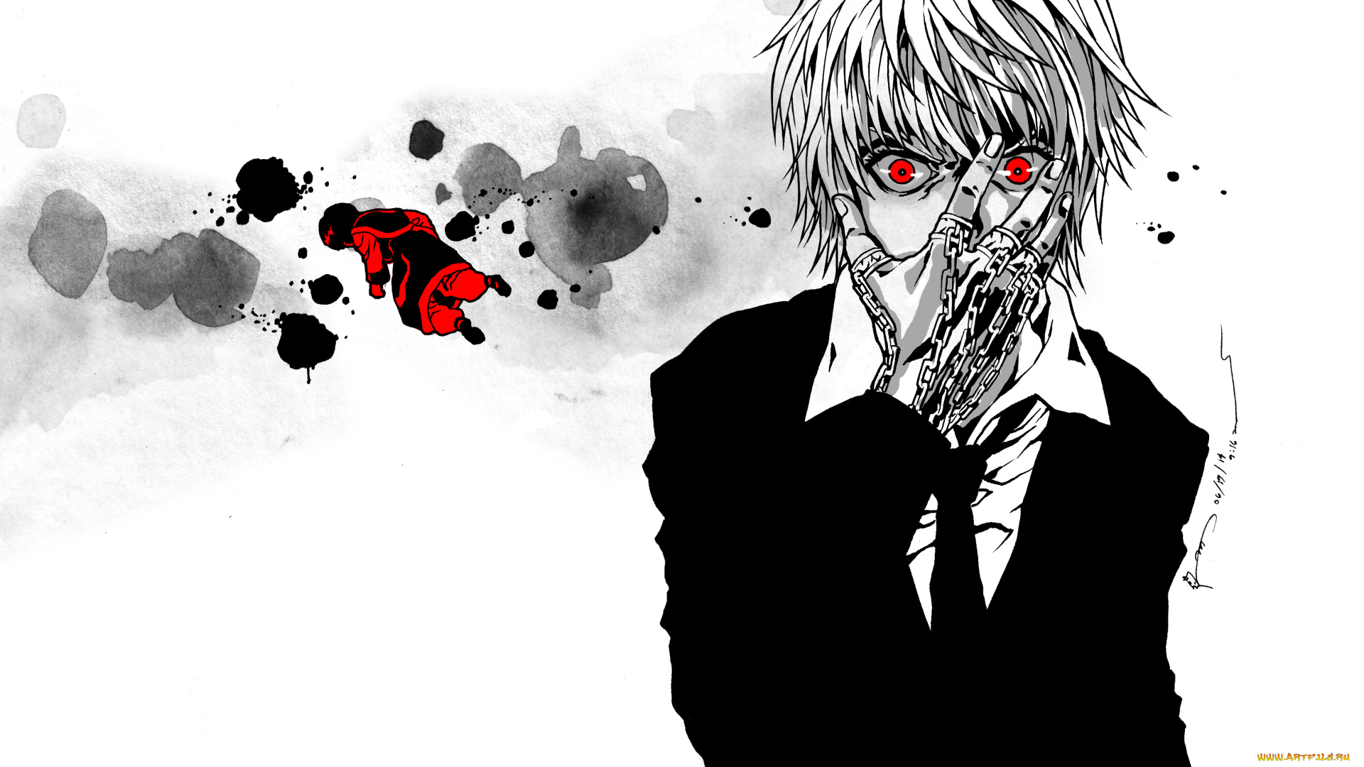 аниме, hunter, x, hunter, курапика