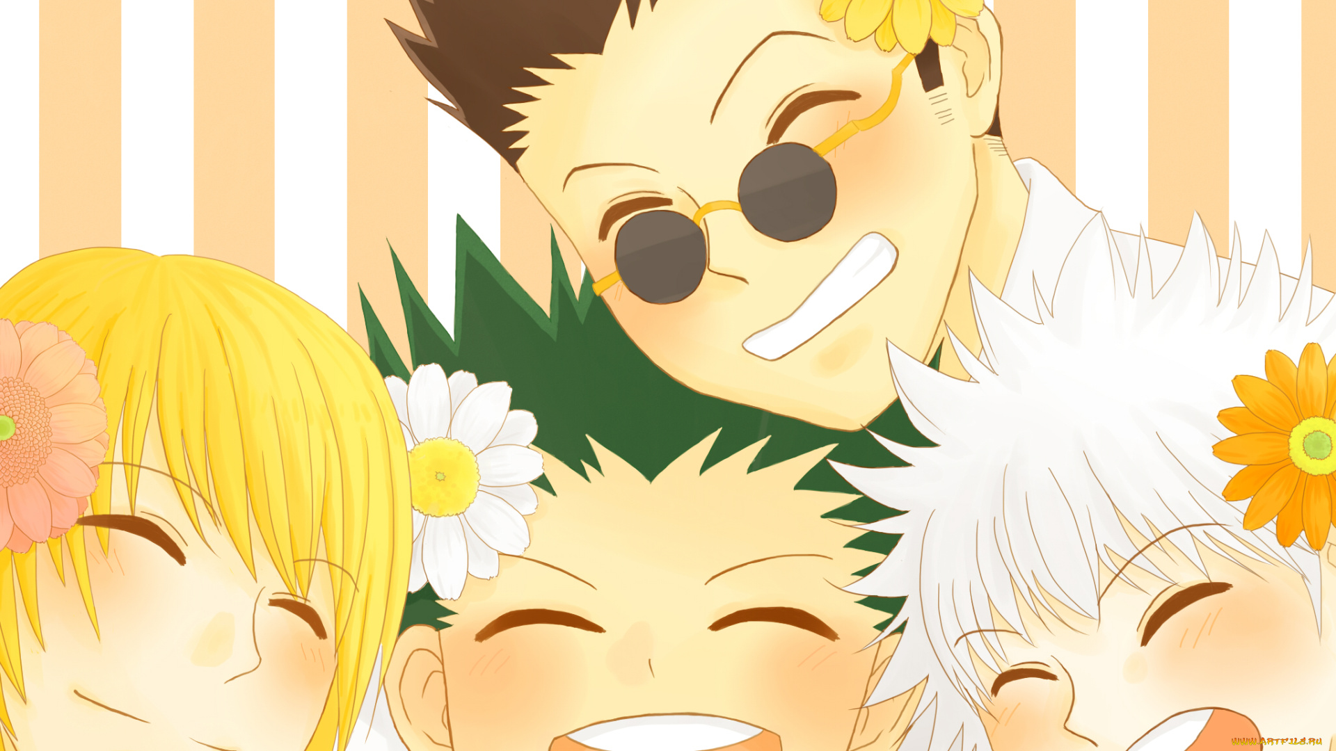 аниме, hunter, x, hunter, мальчики