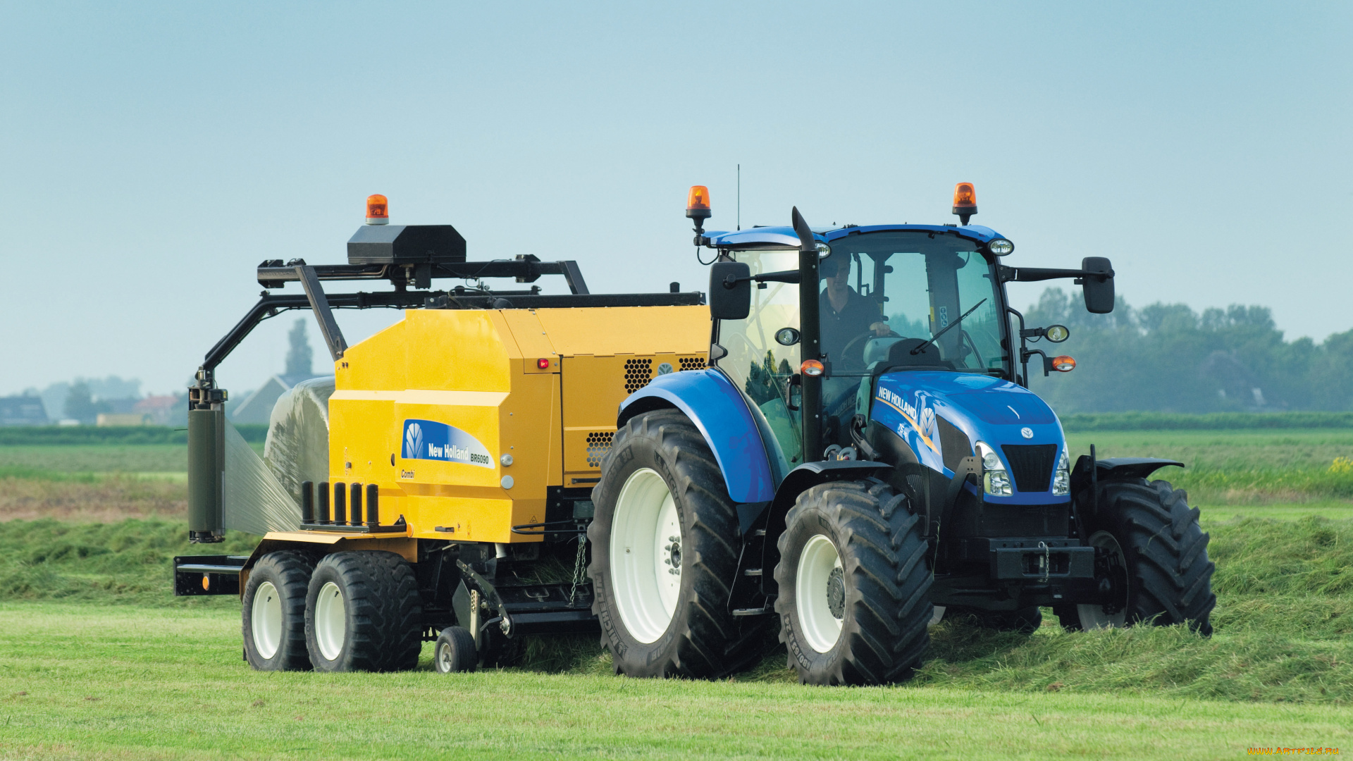 техника, тракторы, new, holland