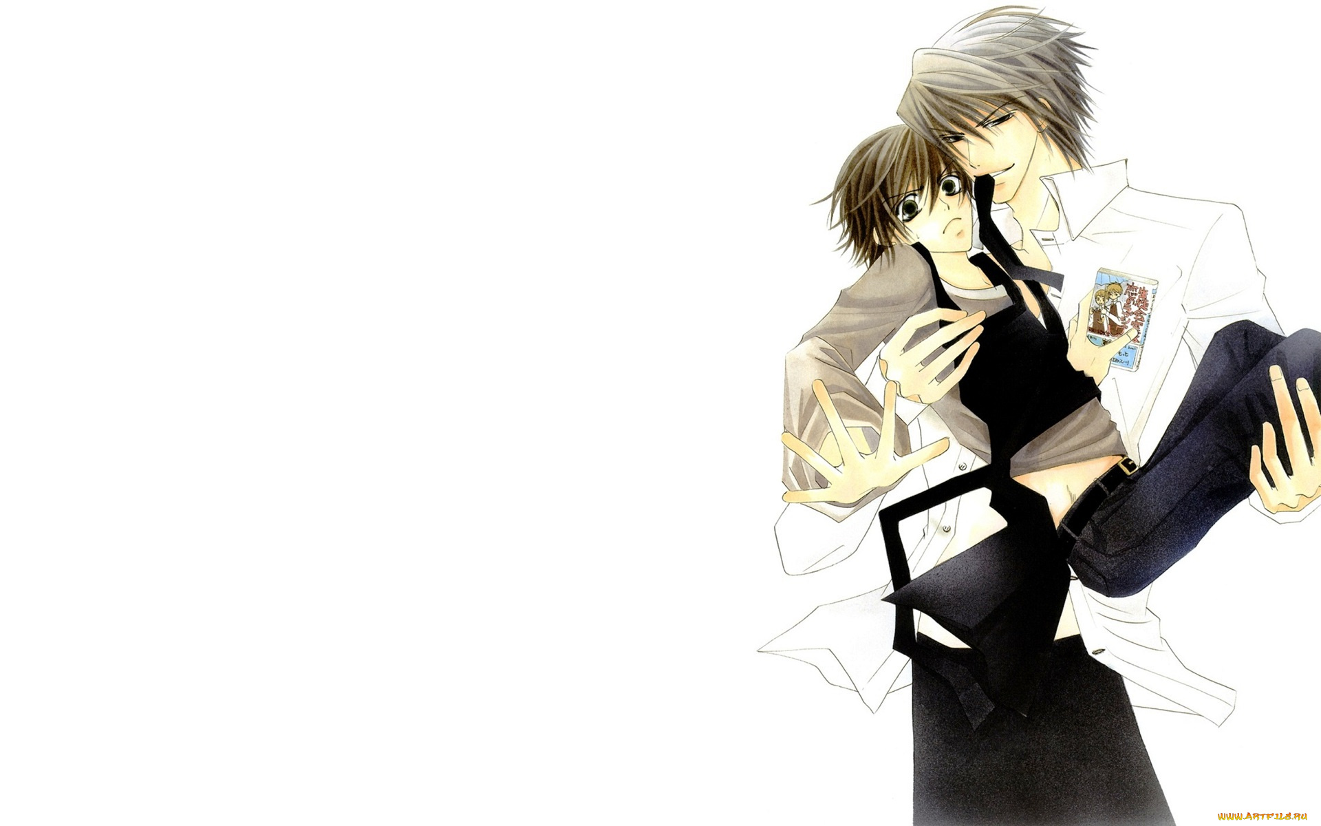 аниме, junjou, romantica, мисаки, усами, акихико