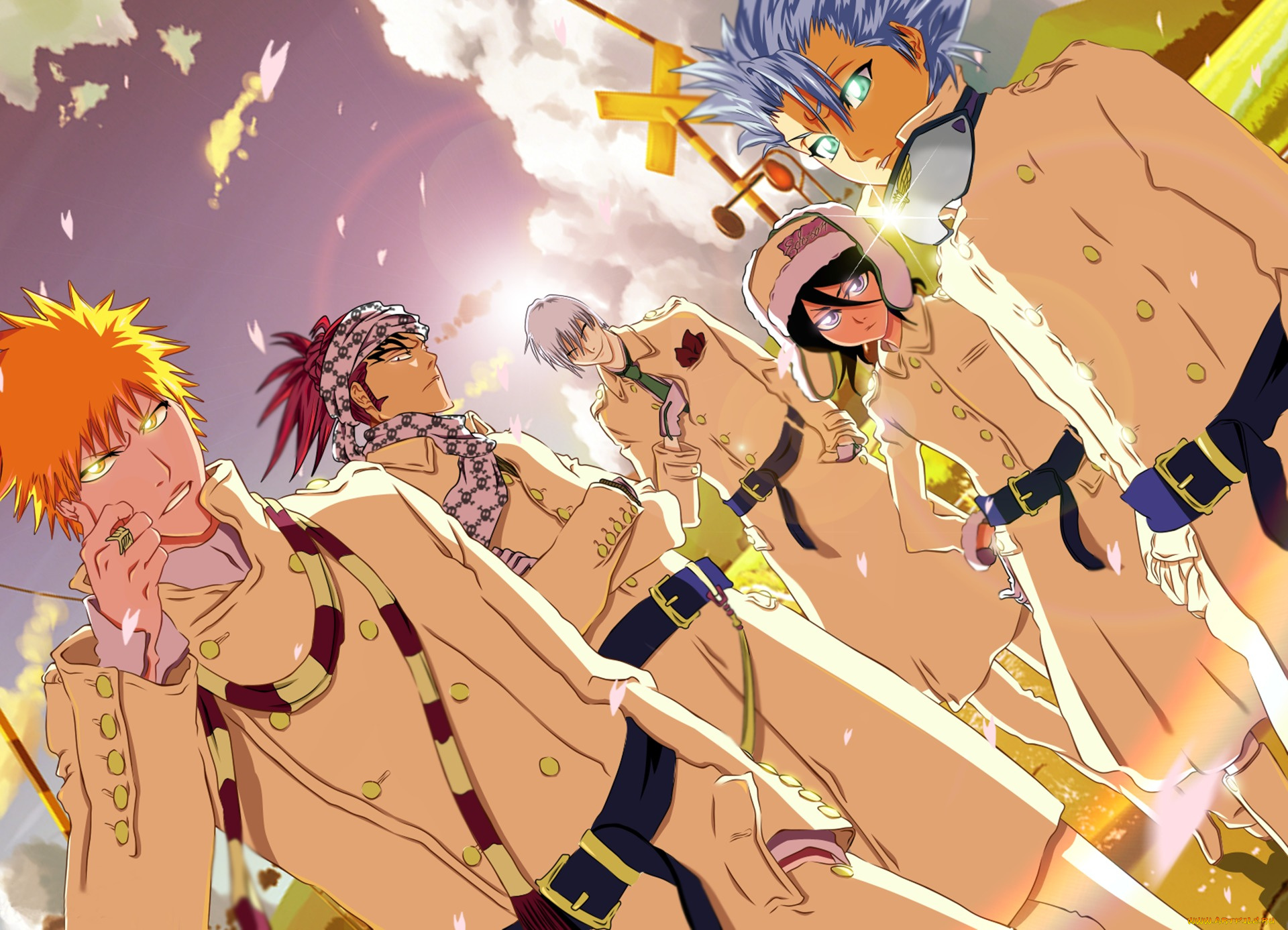 аниме, bleach, rukia, kuchiki, toshiro, hitsugaya, ichigo, kurosaki, shinigami, gin, ichimaru, anime, renji, abarai