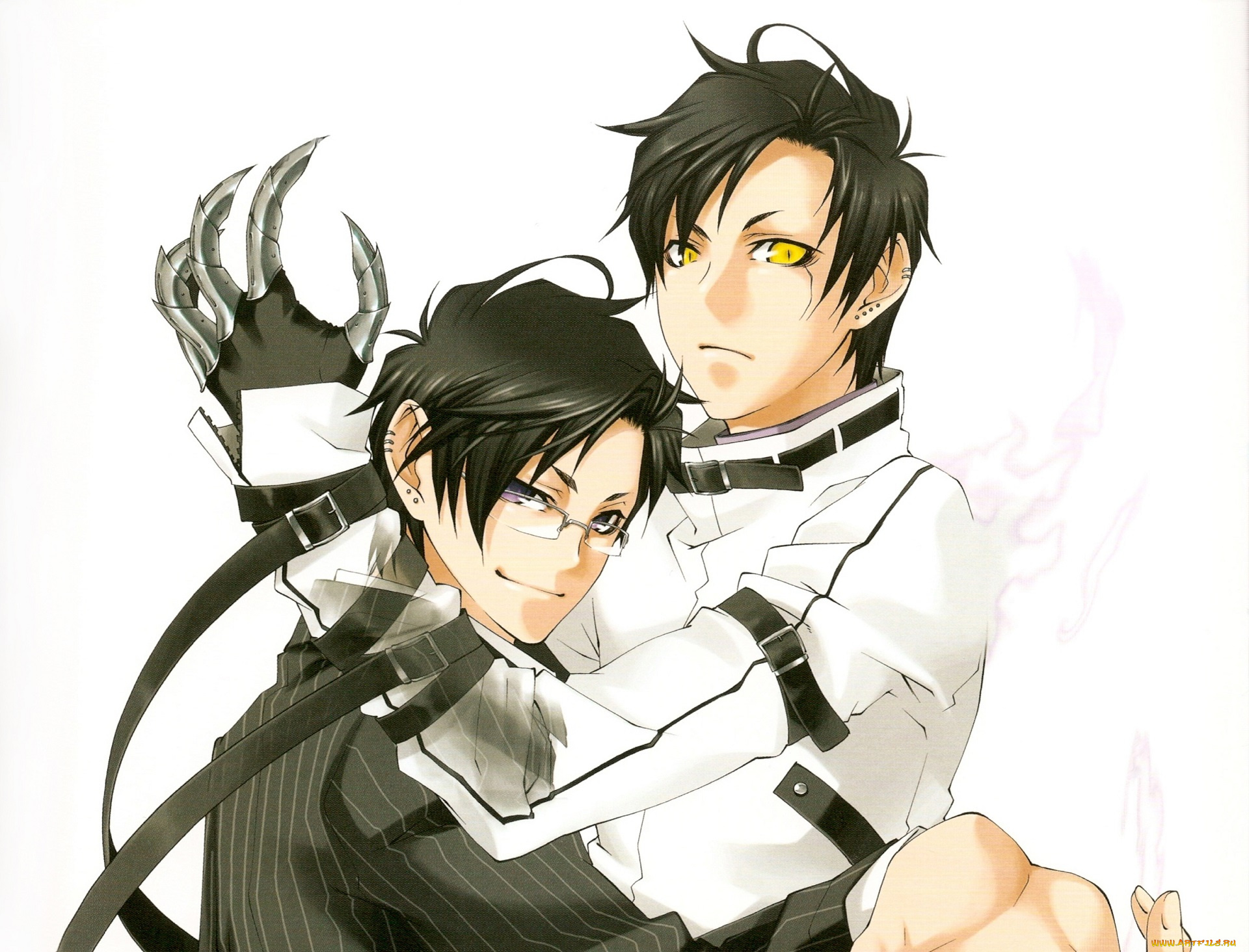 аниме, monochrome, factor, kou