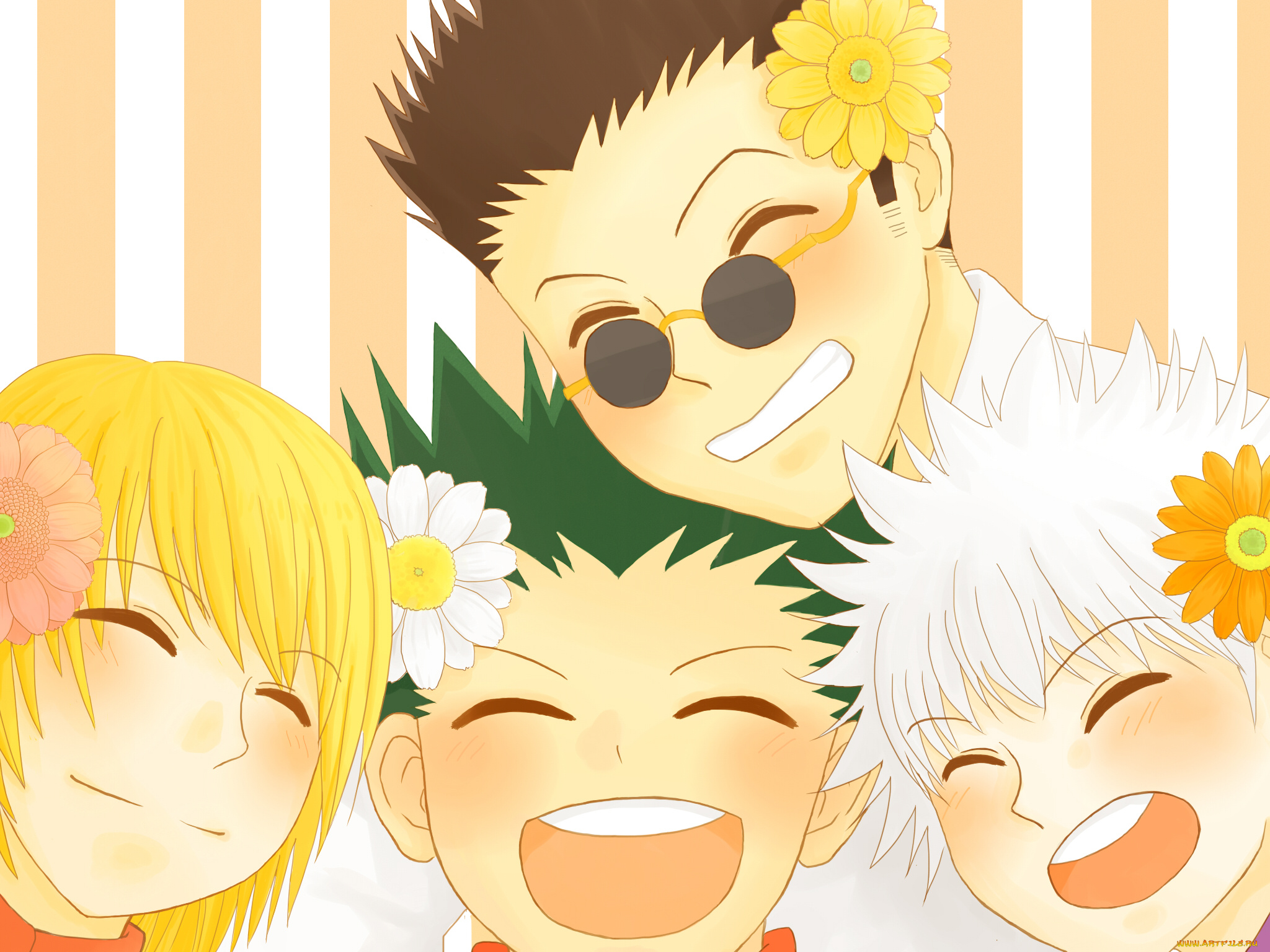 аниме, hunter, x, hunter, мальчики