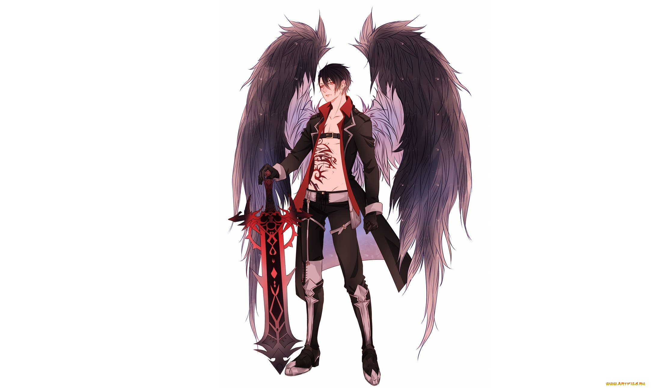 аниме, ангелы, , демоны, ангел