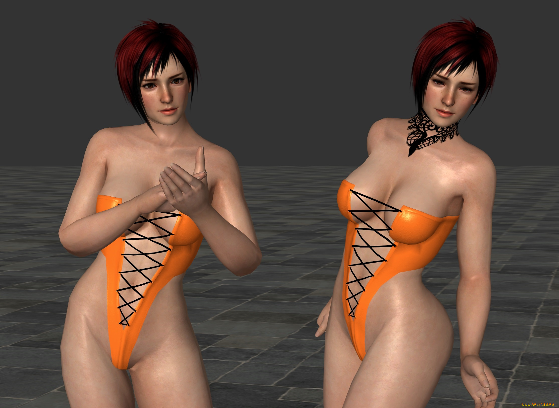 3д, графика, люди, , people, девушки, взгляд, фон