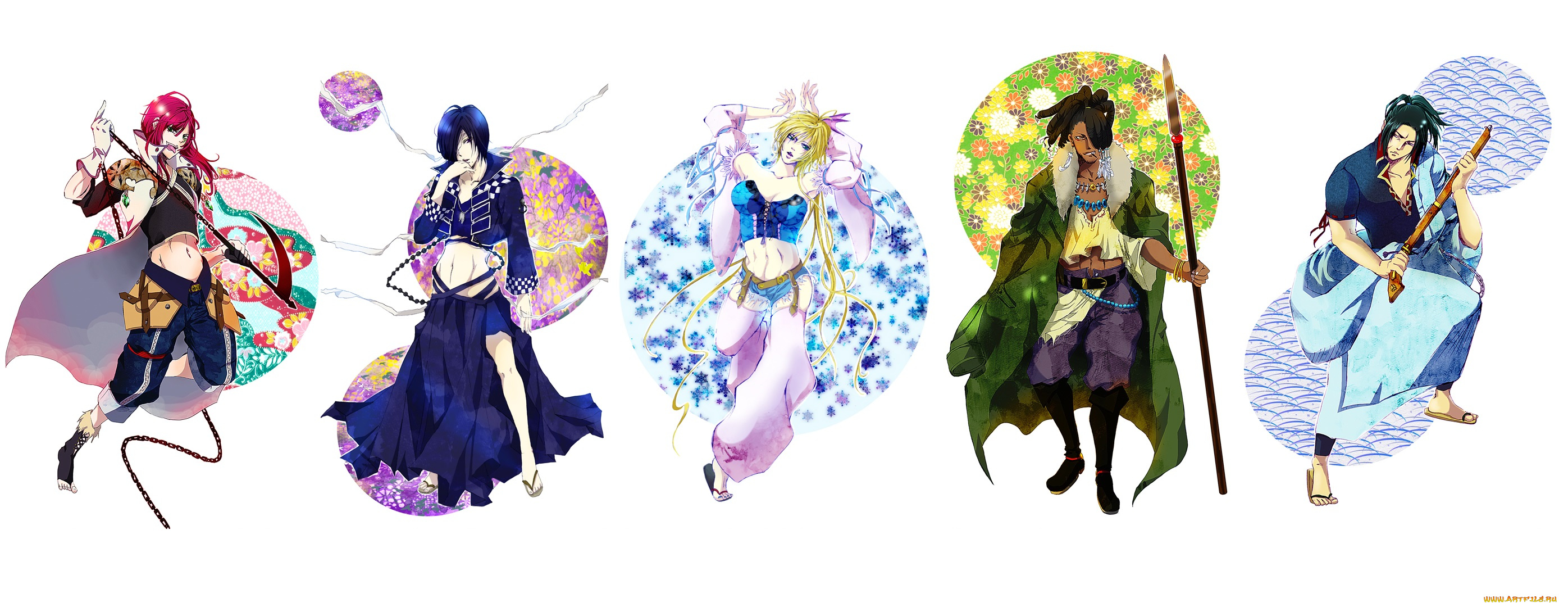 аниме, brave, 10, персонажи