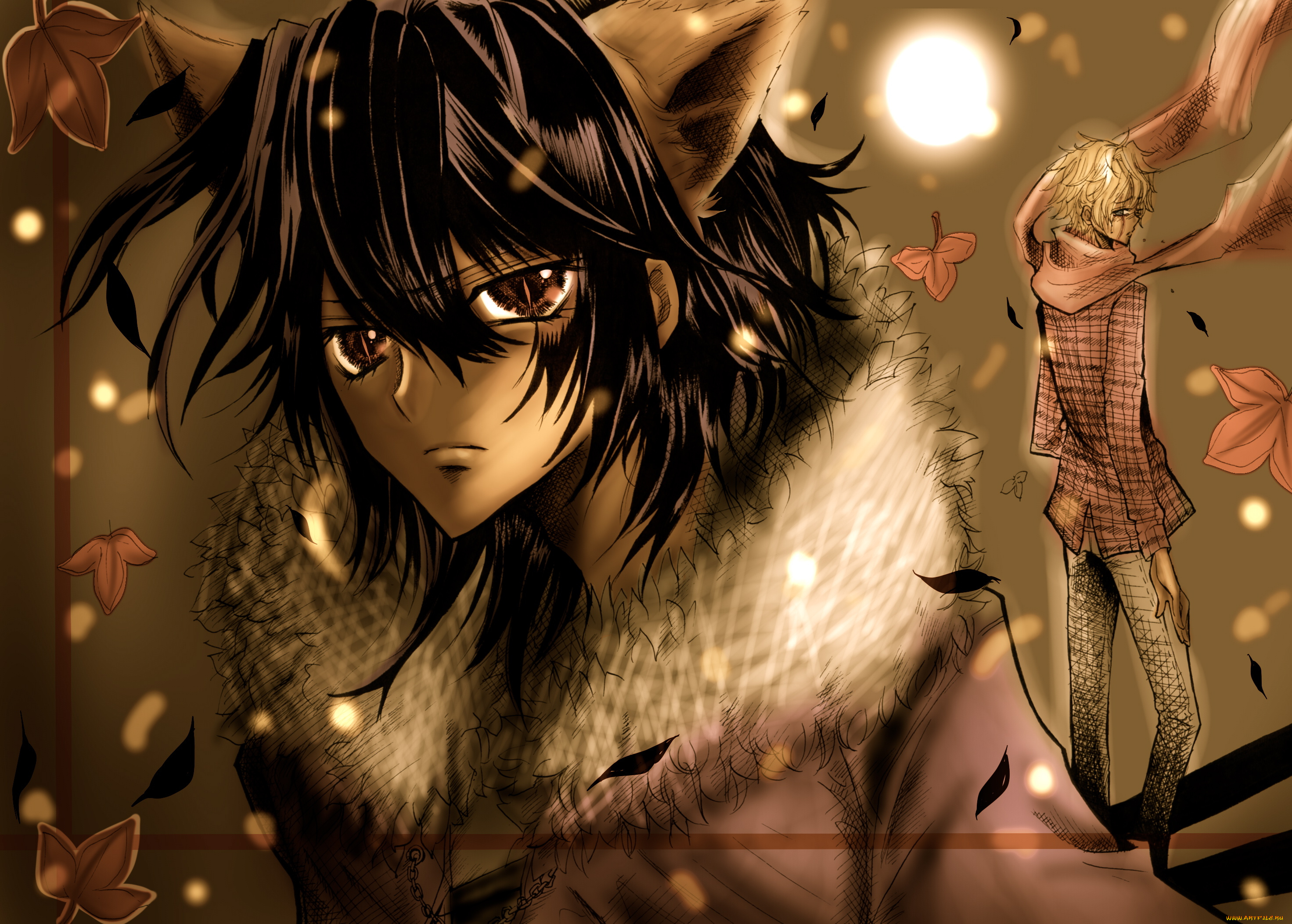 аниме, shiki, парень