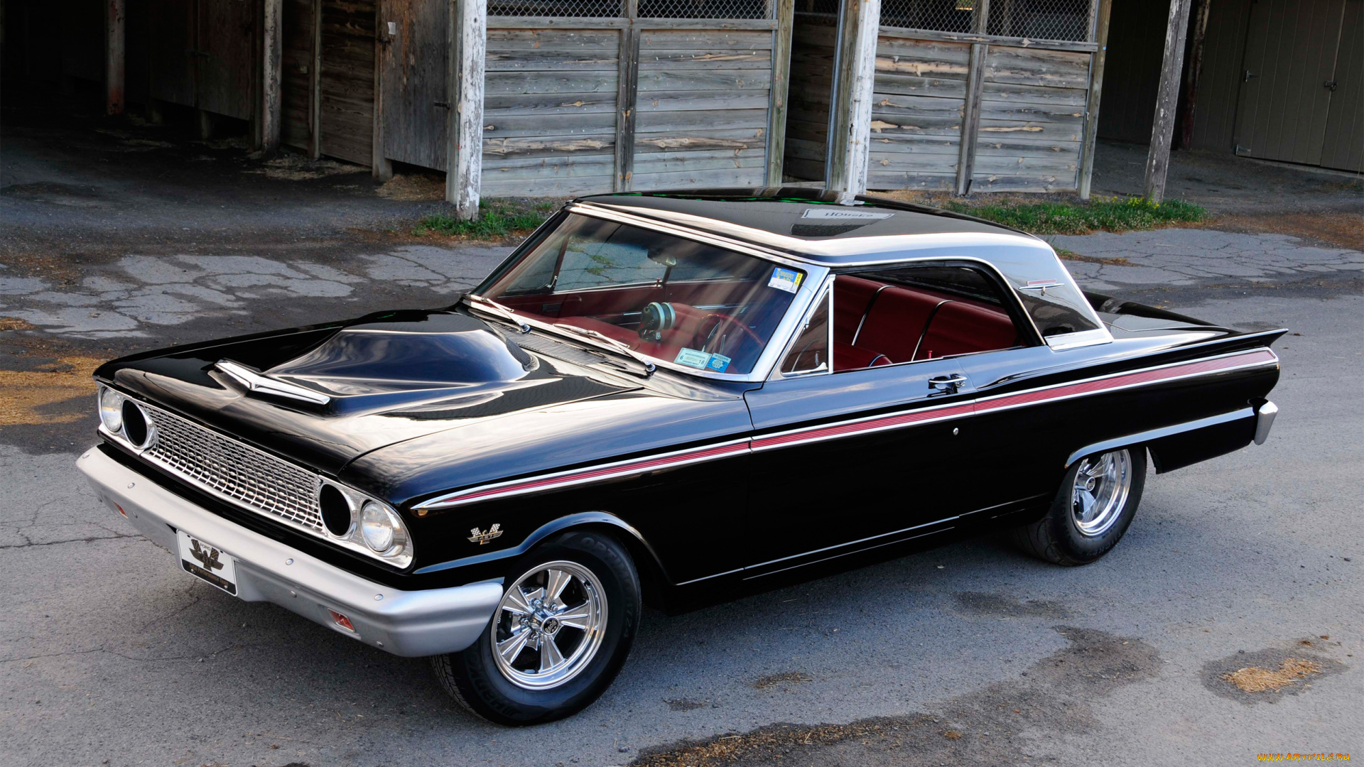 1963-ford-fairlaine-500-427-block, автомобили, ford