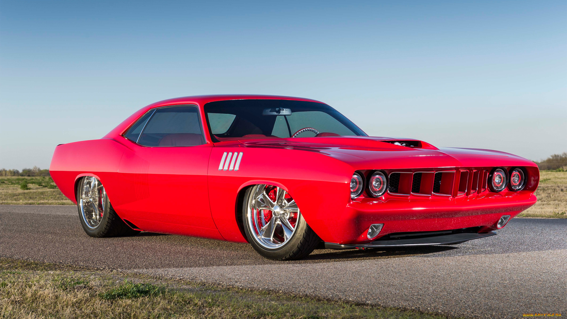 1971-plymouth-cuda-striker, автомобили, plymouth