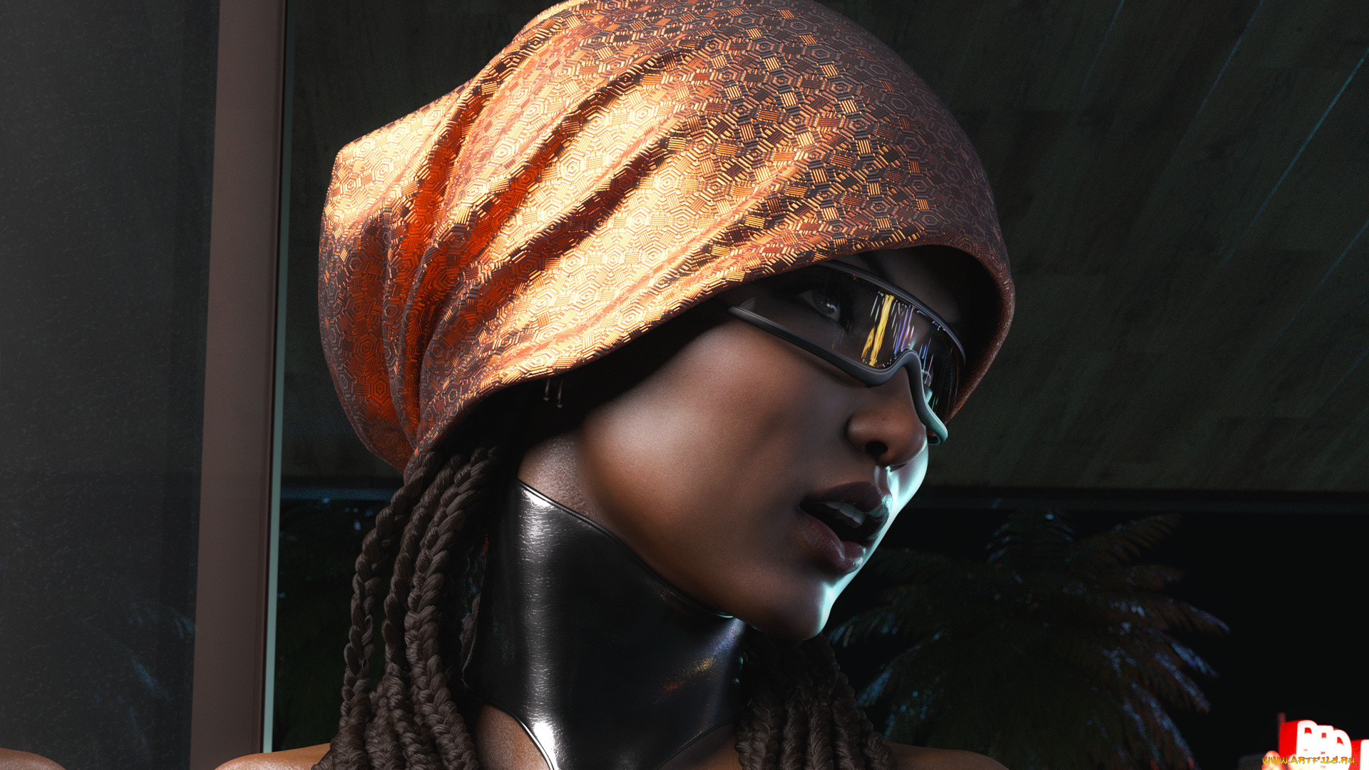 3д, графика, портрет, , portraits, фон, девушка, взгляд