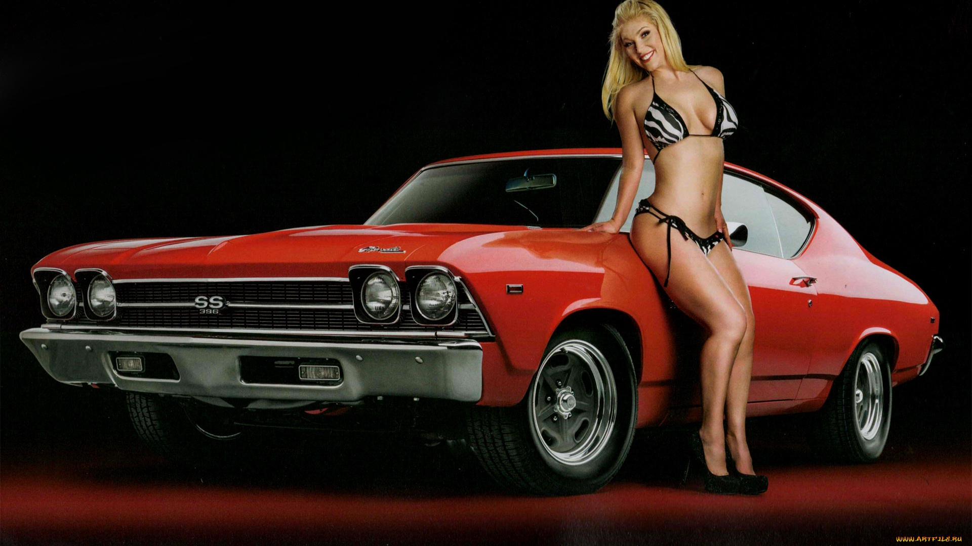 автомобили, -авто, с, девушками, chevrolet