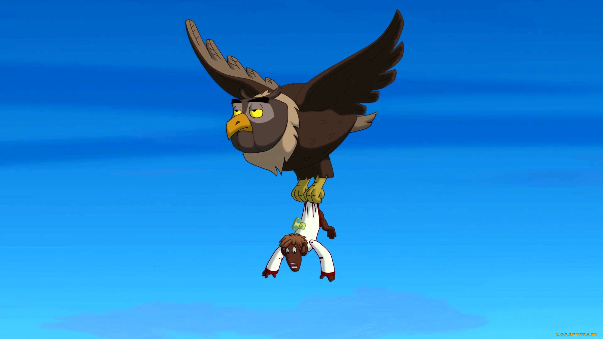 мультфильмы, иван, царевич, и, серый, волк, 3, филин, полет, игрушка