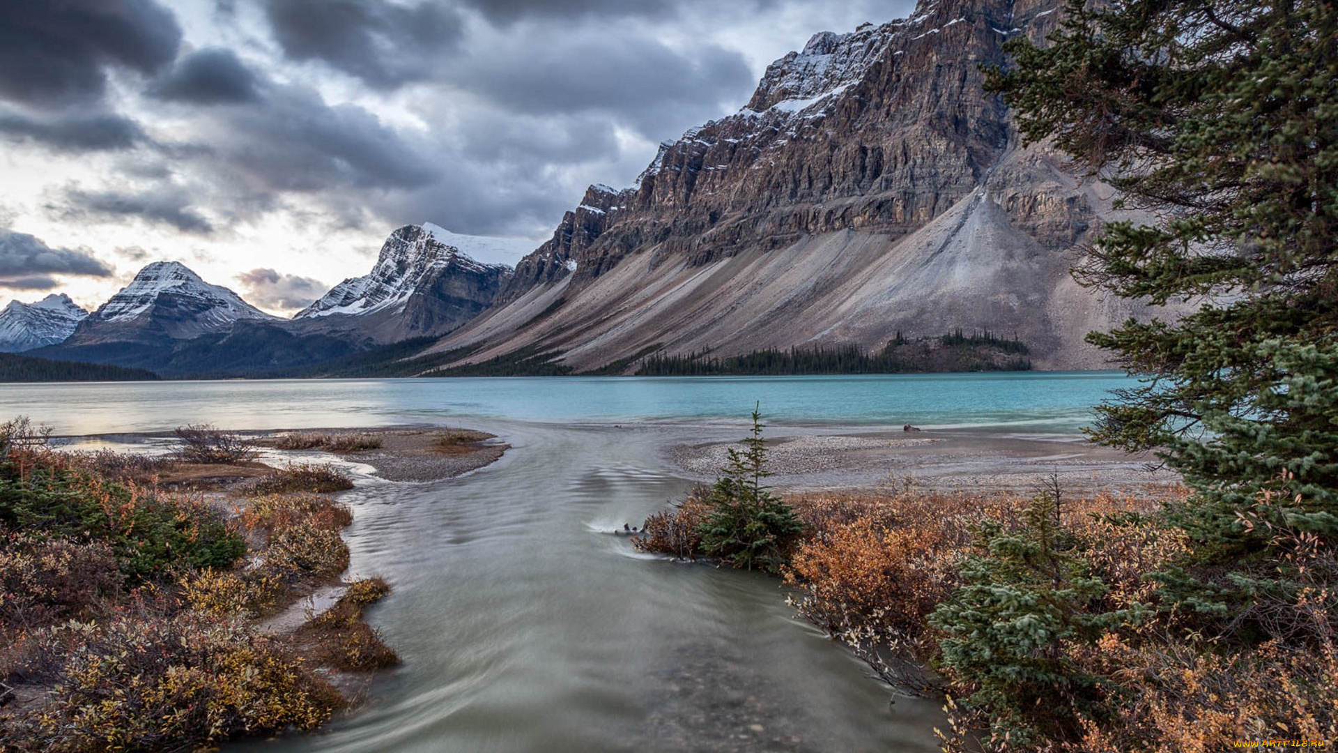 природа, побережье, простор