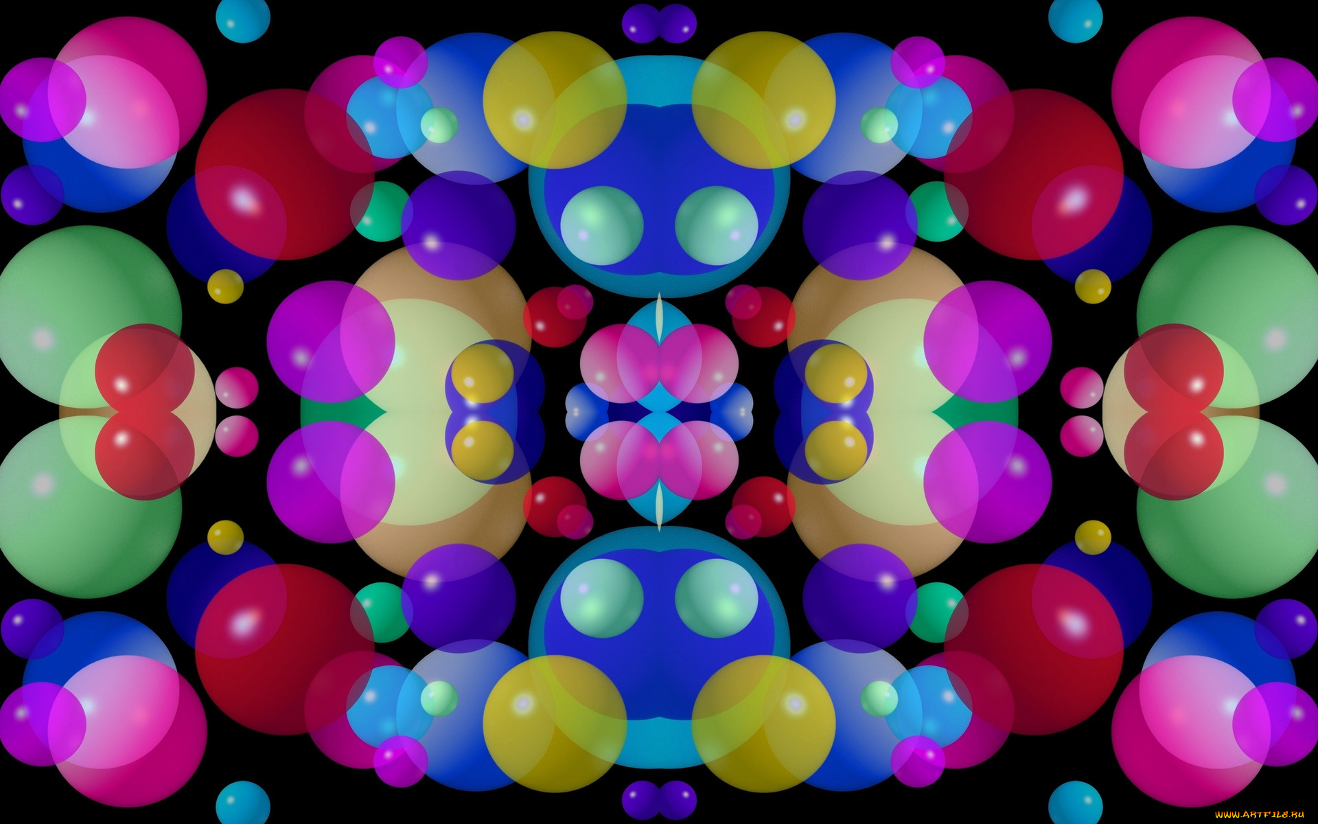3д, графика, шары, , balls, цвета, фон, узор