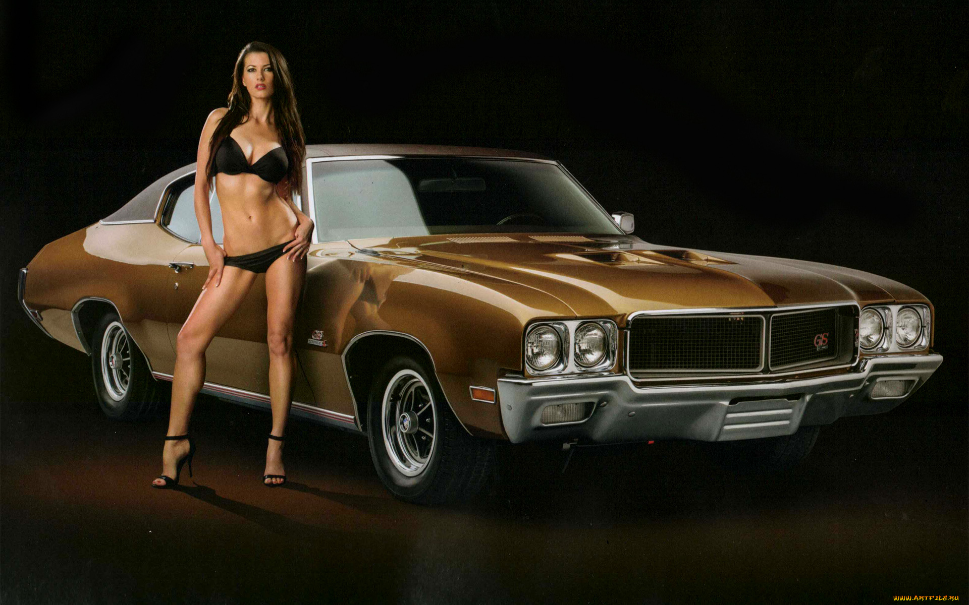 автомобили, -авто, с, девушками, buick
