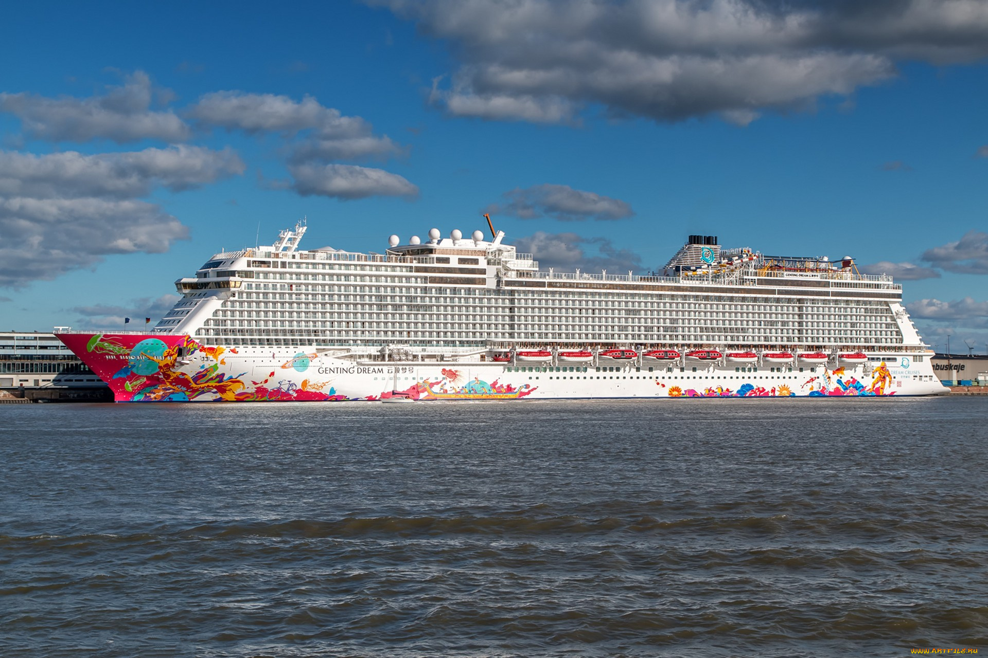 корабли, лайнеры, круиз, лайнер