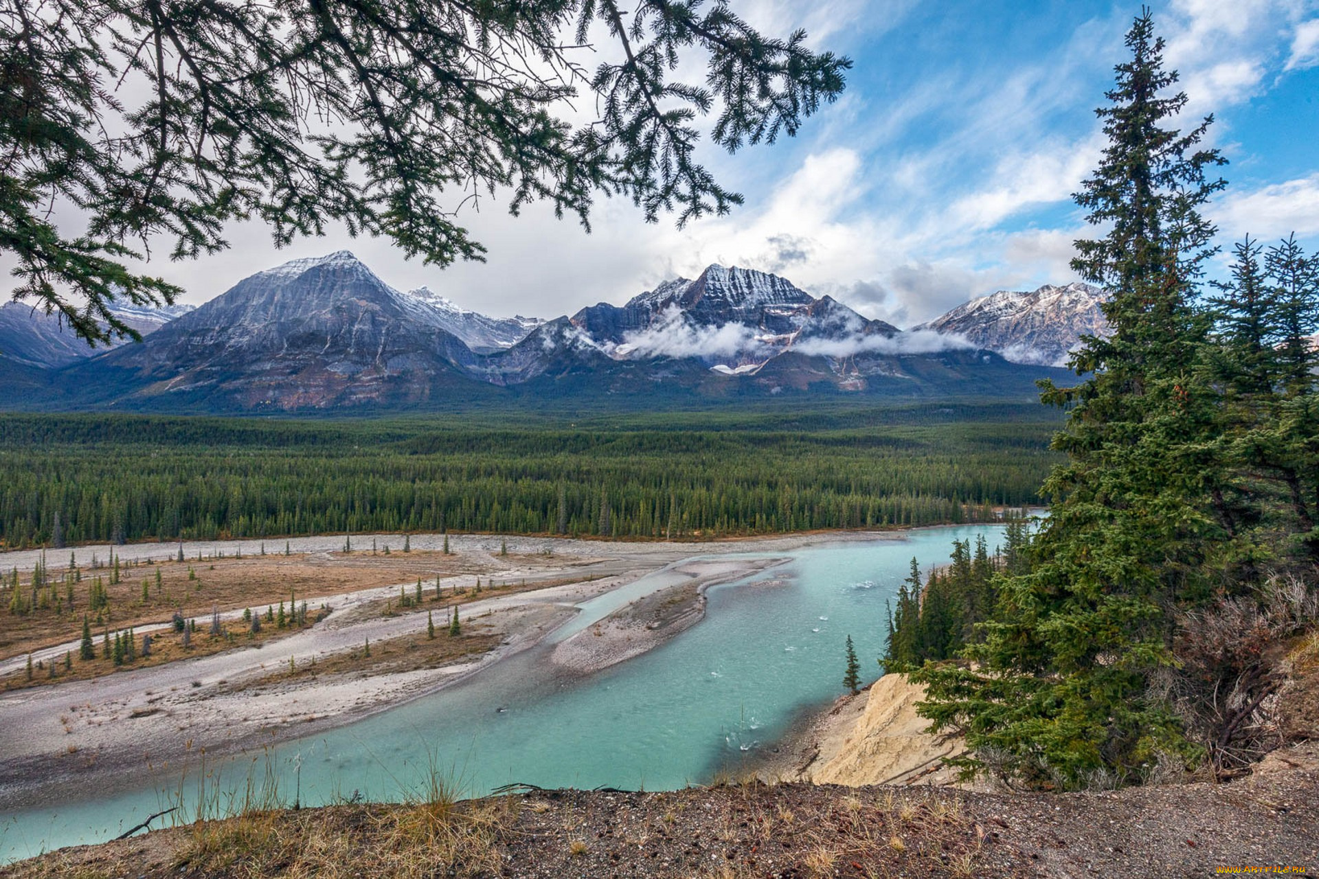 природа, реки, озера, простор