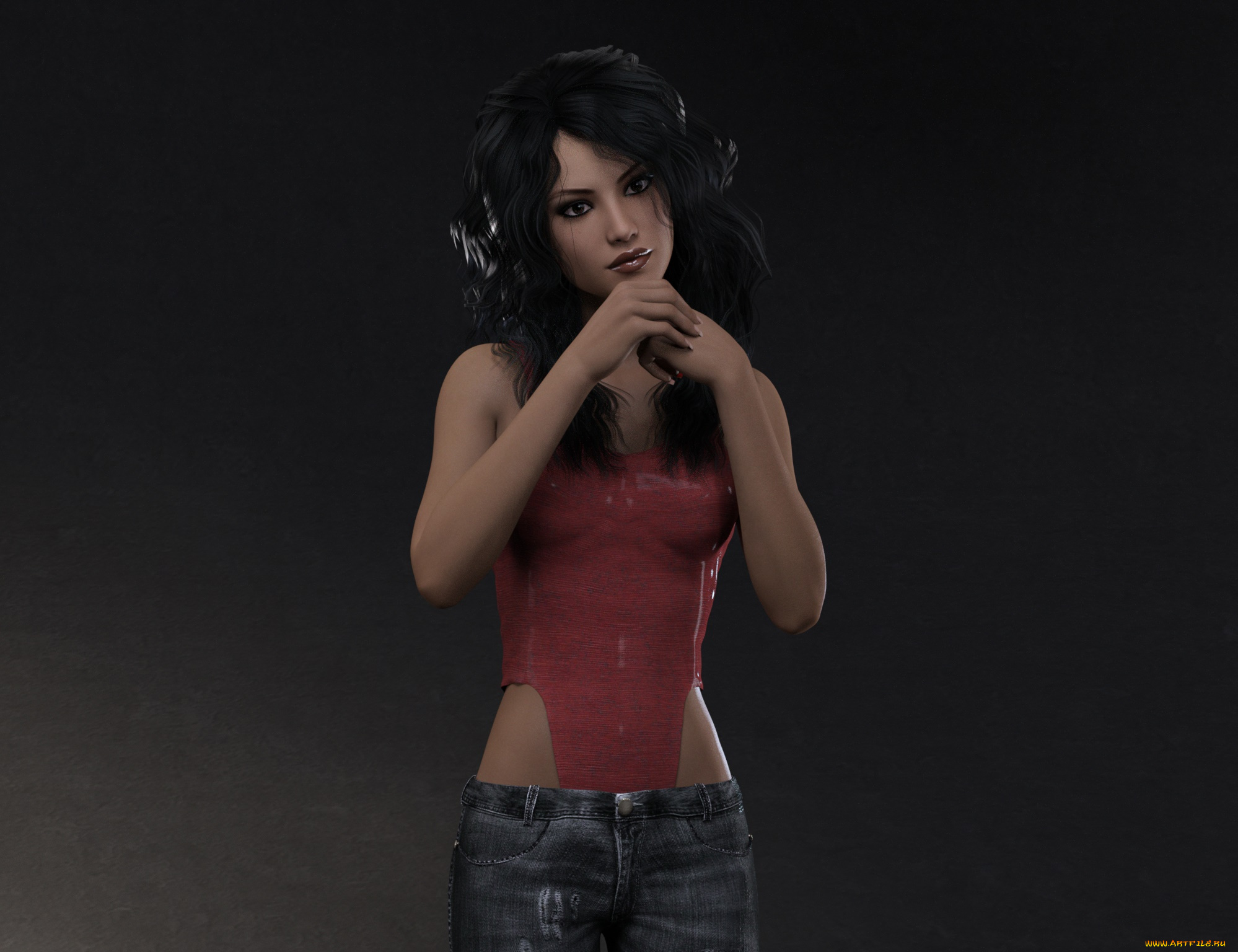 3д, графика, люди, , people, фон, взгляд, девушка