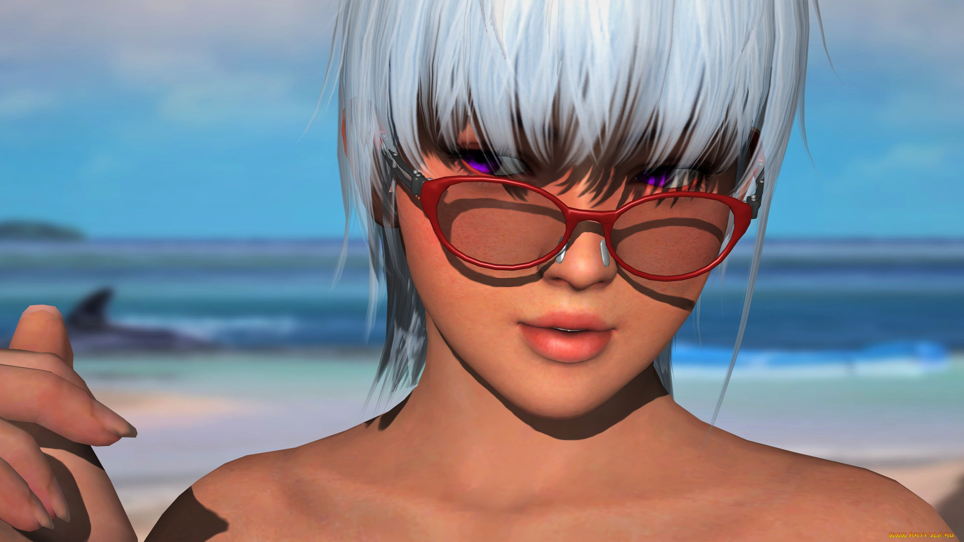 3д, графика, портрет, , portraits, фон, взгляд, девушка