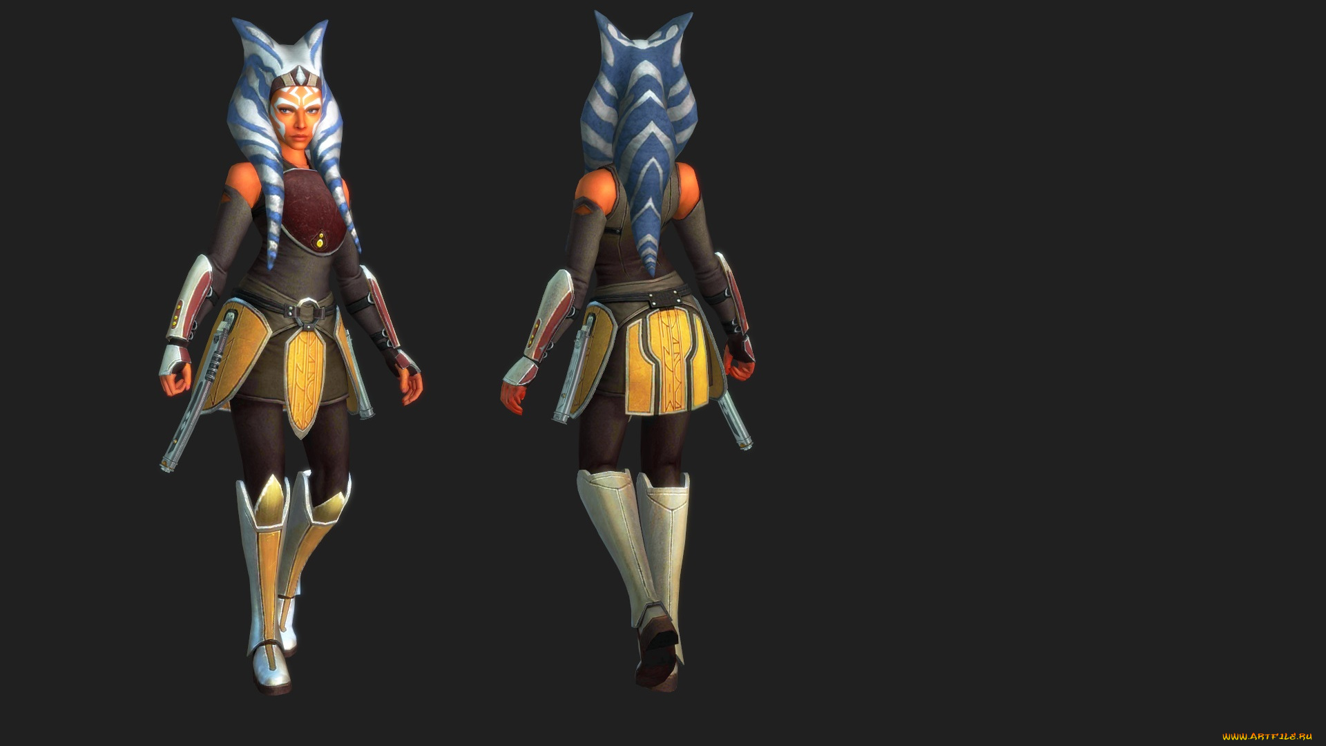 3д, графика, существа, , creatures, фон, взгляд, девушка