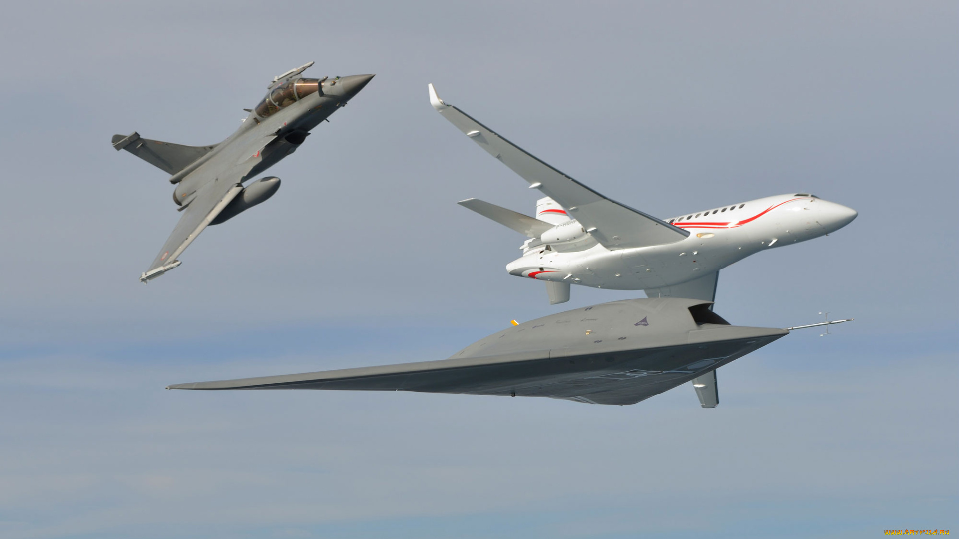 авиация, разные, вместе, пассажирский, лайнер, пилотаж, истребитель, авиашоу