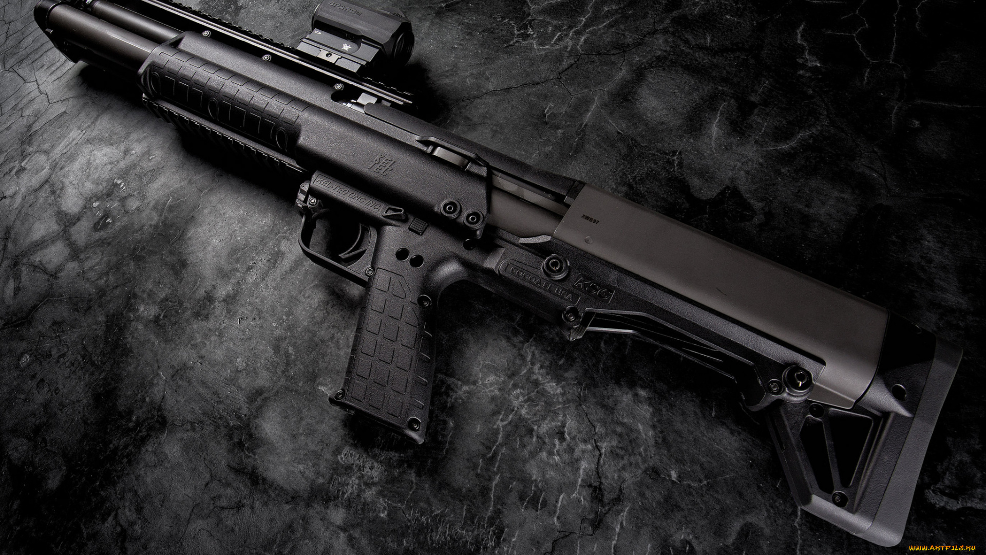 kel-tec, ksg, оружие, автоматы, ствол