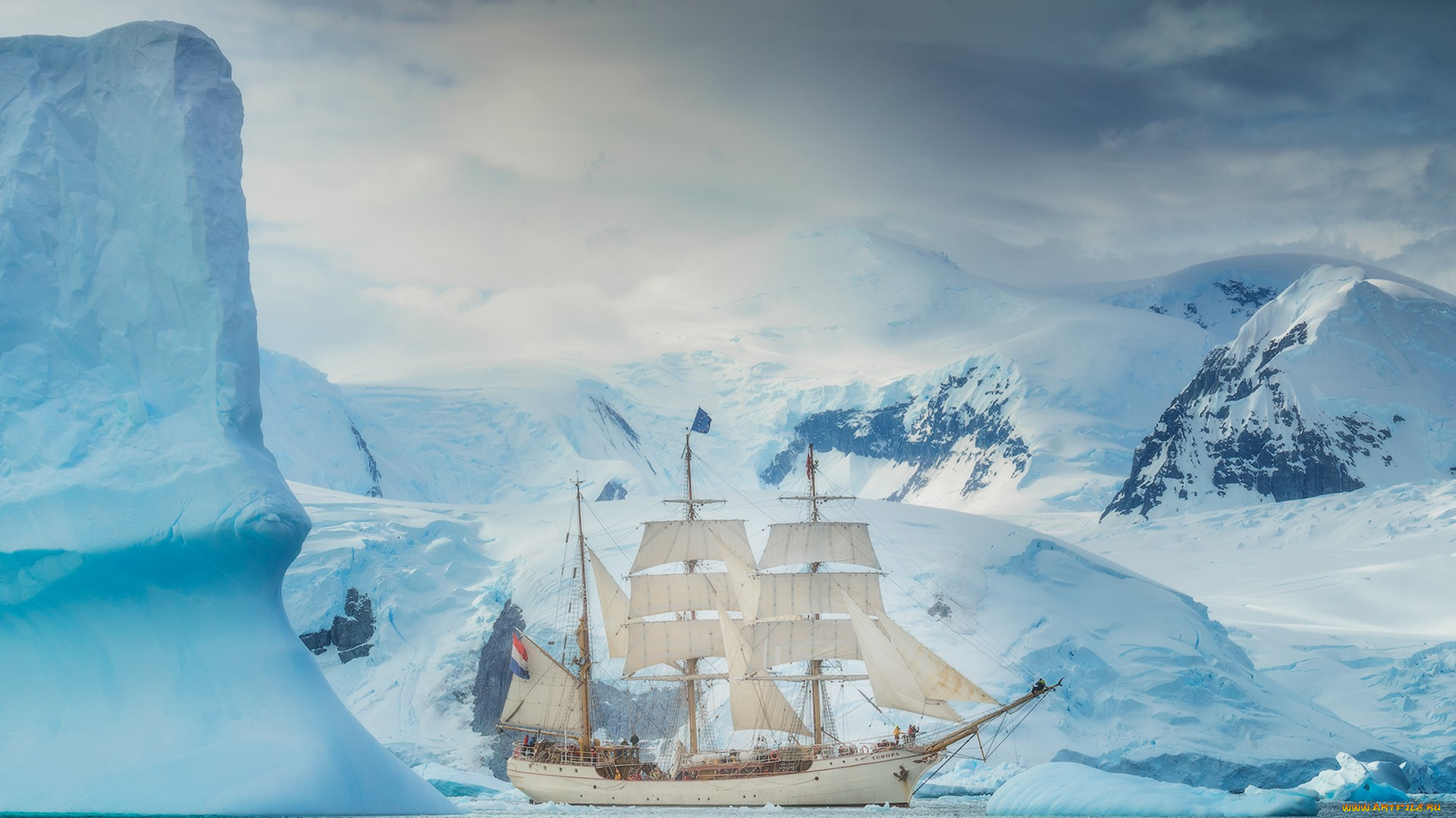 корабли, парусники, мачты, паруса