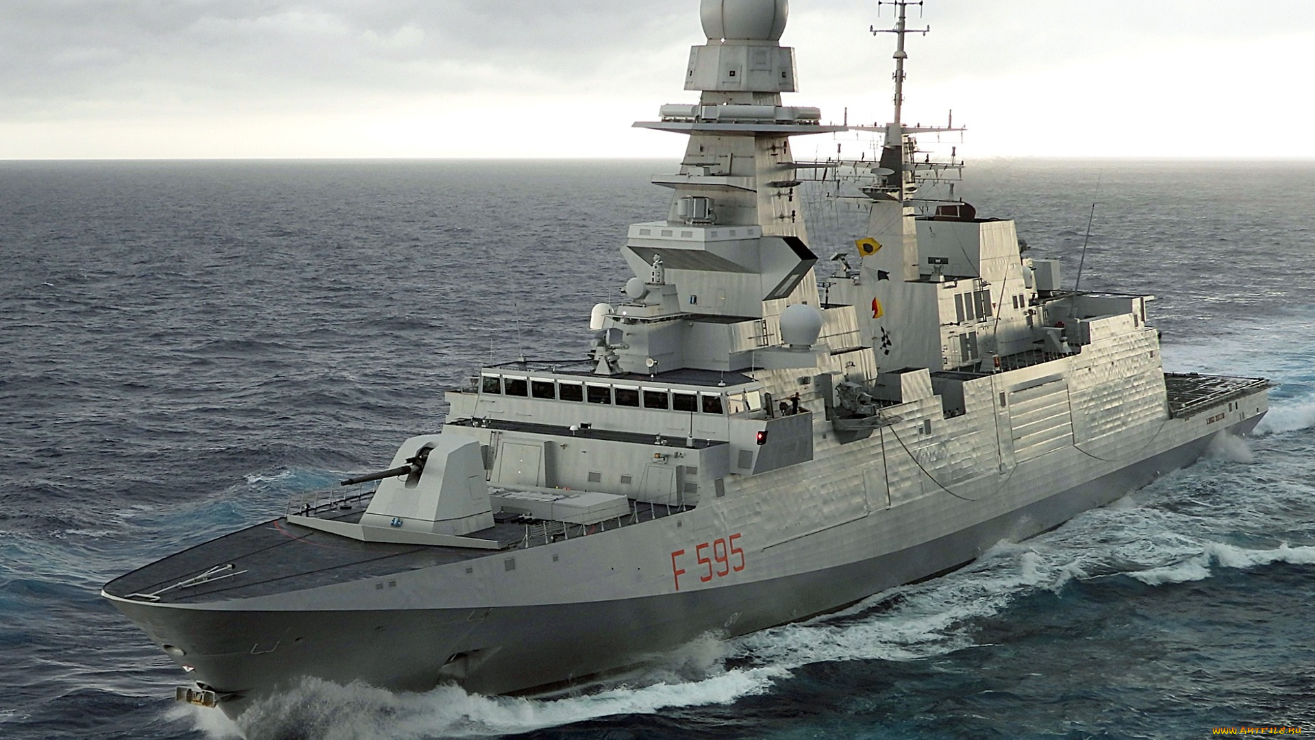 luigi, rizzo, f595, корабли, фрегаты, , корветы, вмф, италии, bergamini, class, f595, luigi, rizzo, открытое, море, военные, итальянский, военно-морской, флот, фрегат
