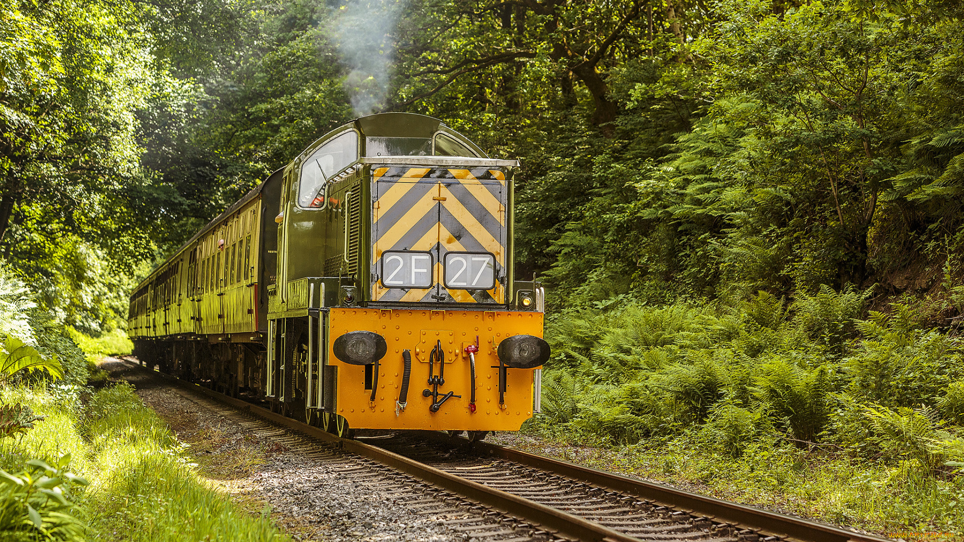 техника, поезда, локомотив, состав