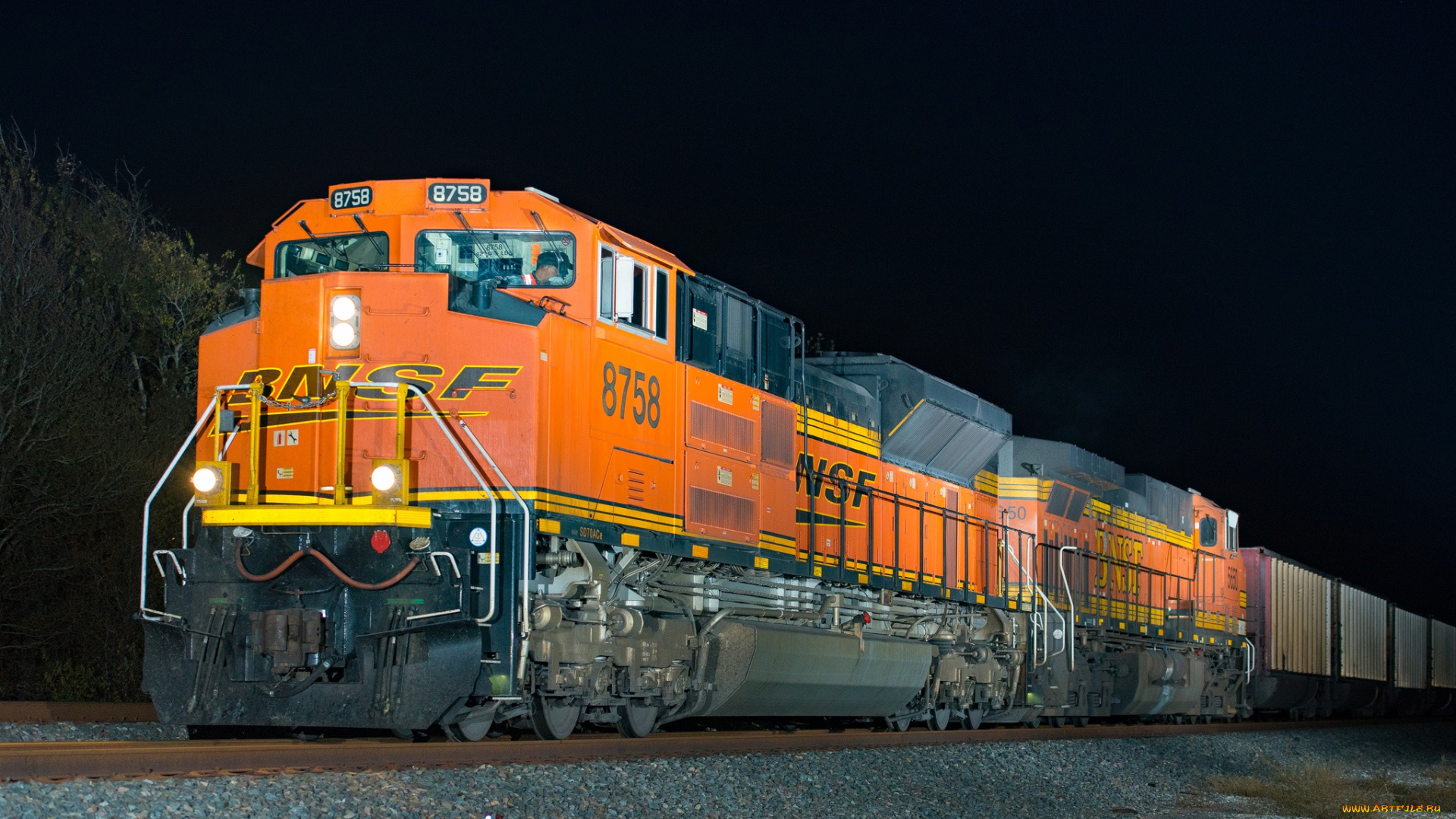 техника, поезда, локомотив, состав