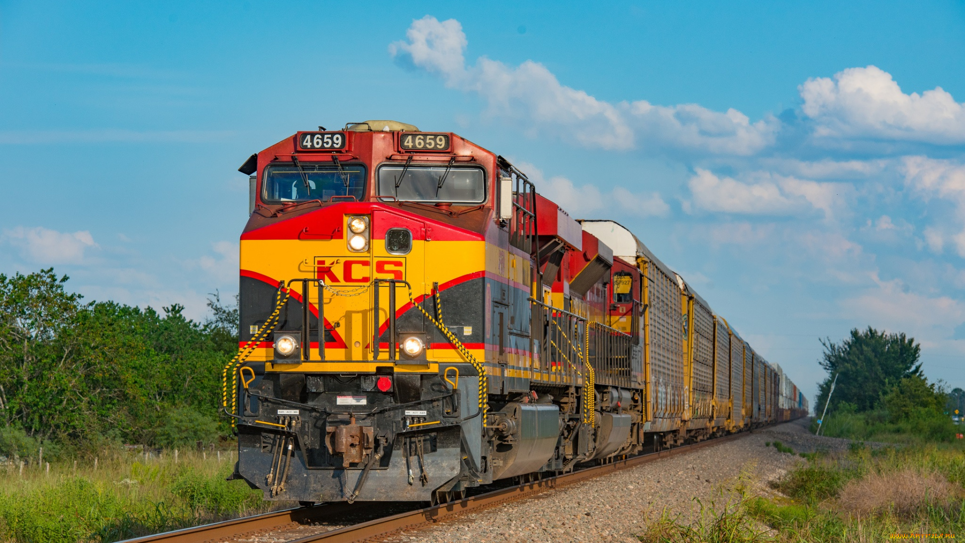 техника, поезда, состав, локомотив